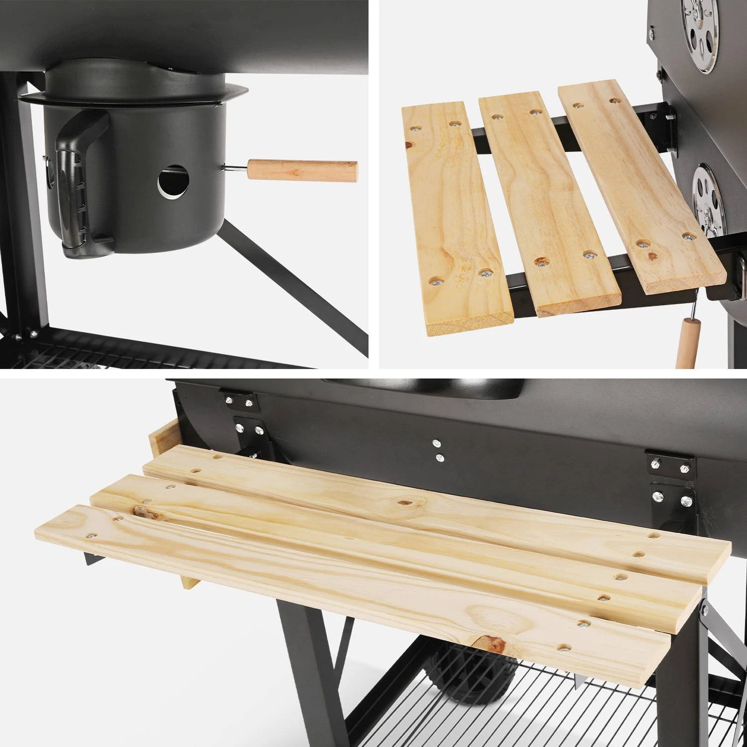 Barbecue Smoker Américain Charbon – Image 3