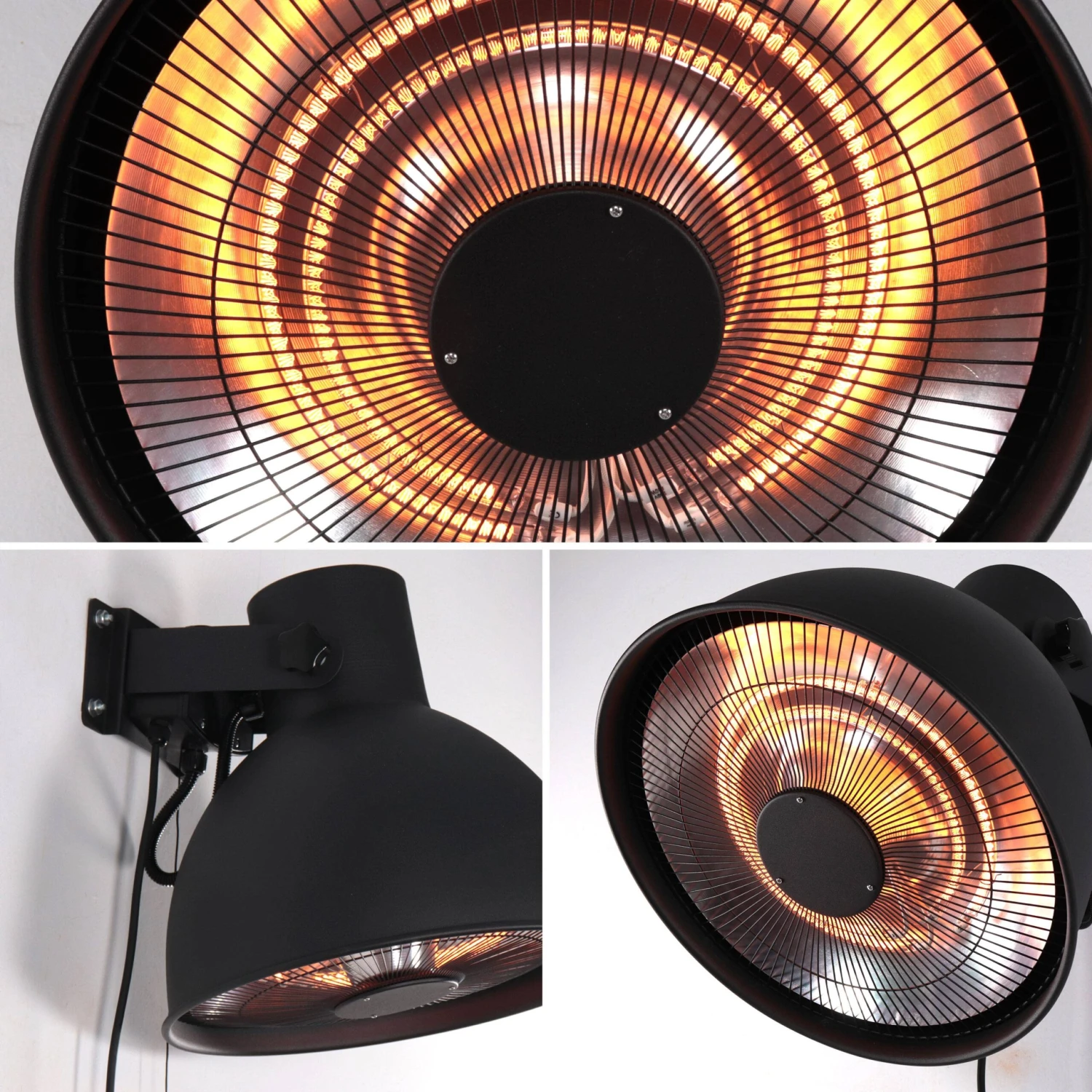 Parasol Chauffant Mural électrique 2000W – Image 4