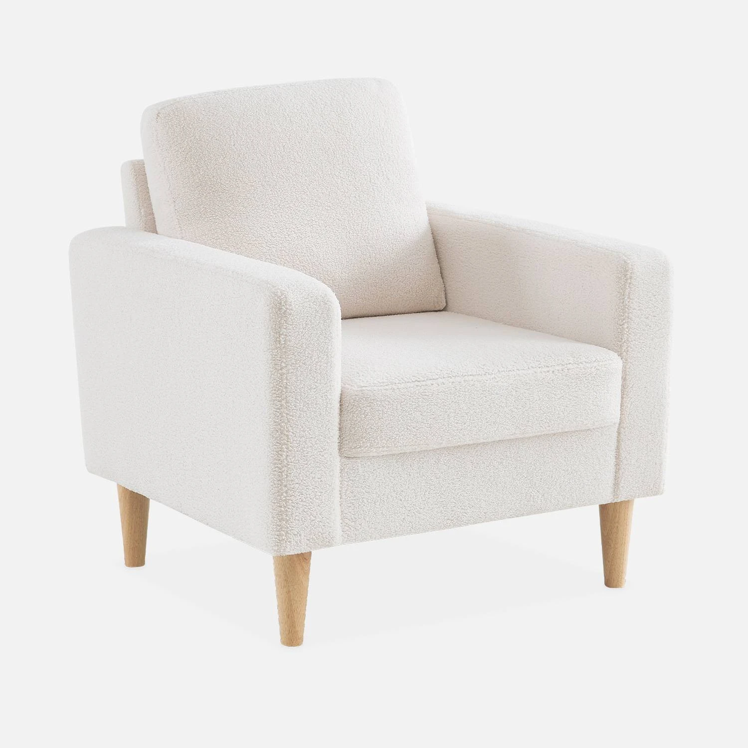 Fauteuil Scandinave à Bouclettes – Image 3