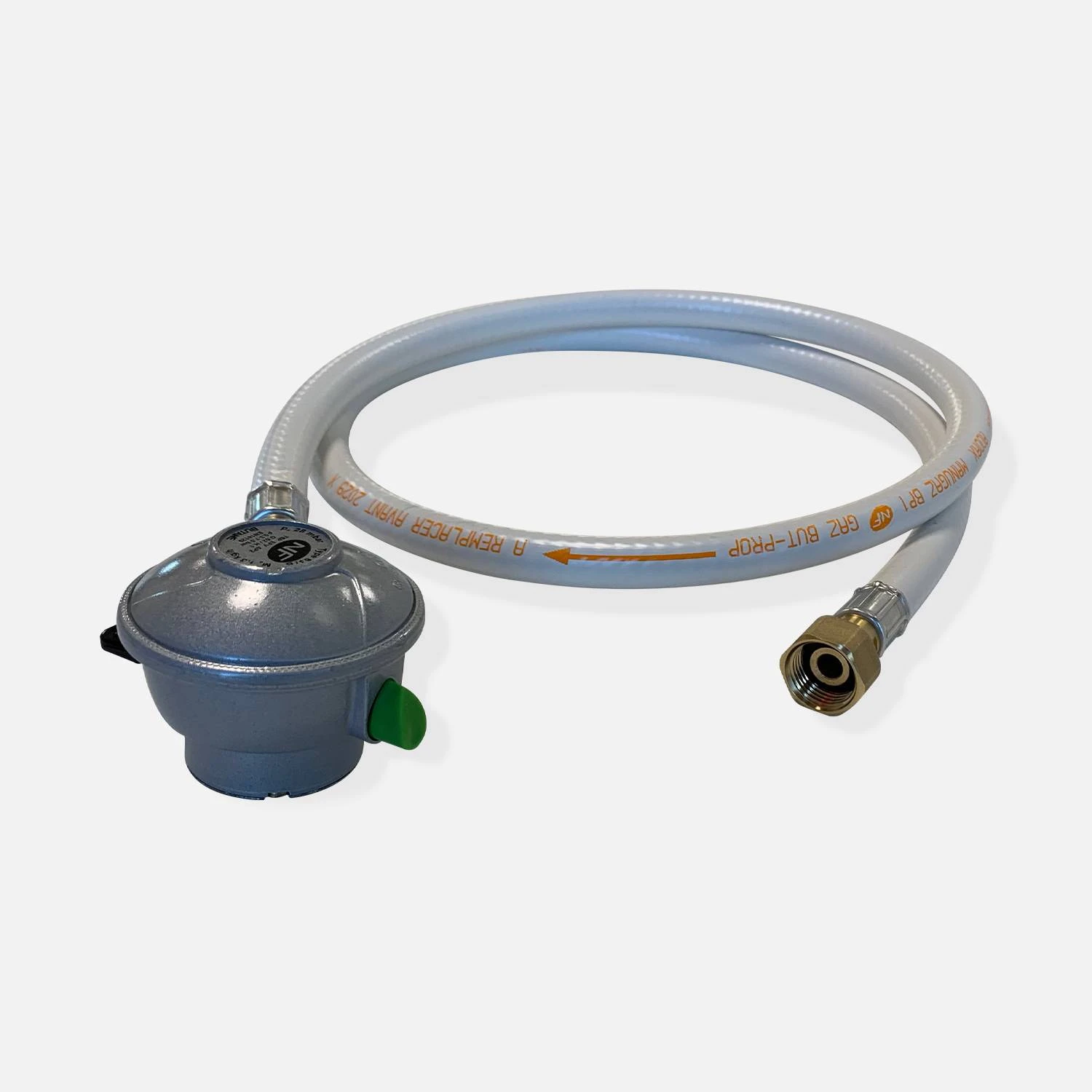 Kit Tuyau Flexible De Gaz + Détendeur Quick-on Butane 20mm