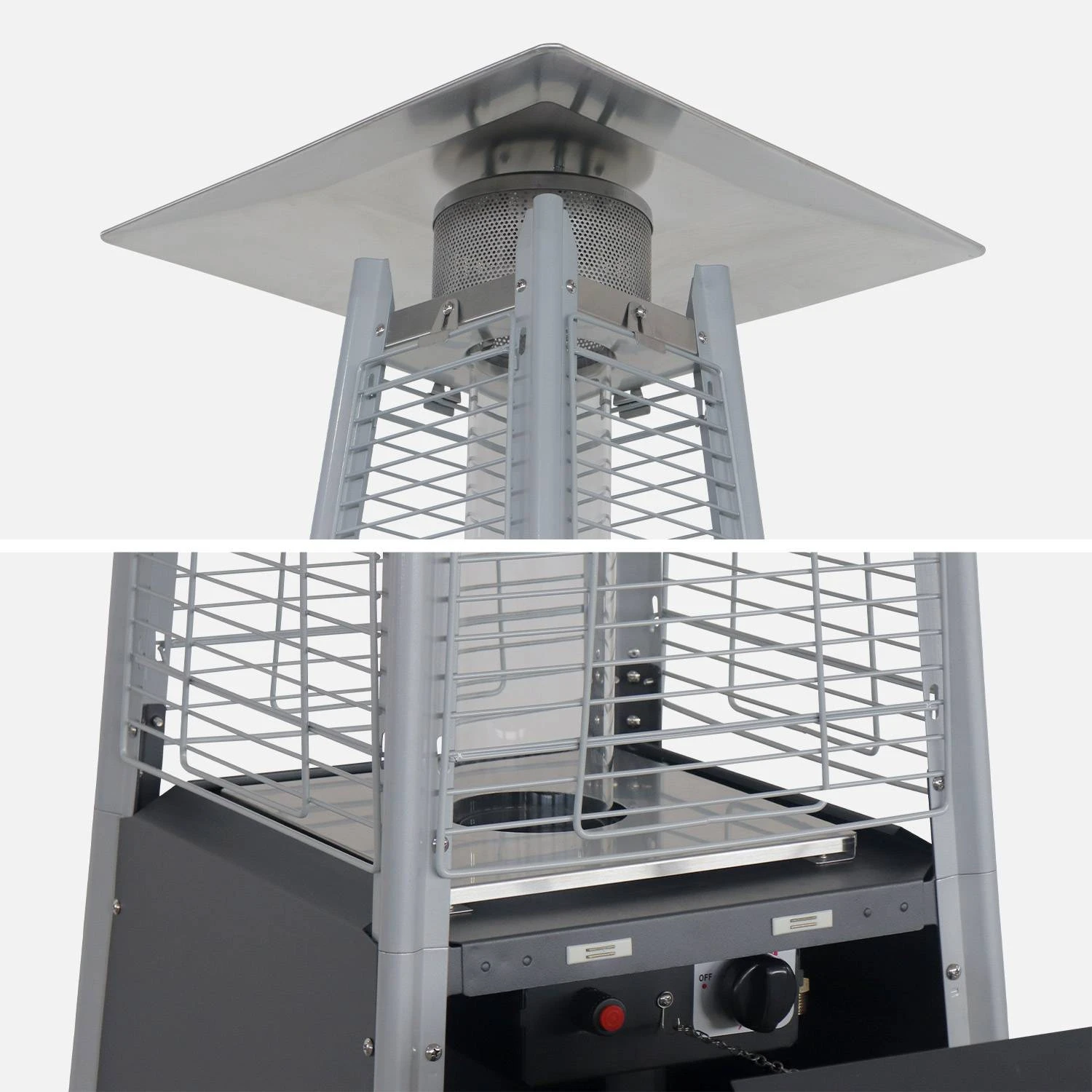 Parasol Chauffant Gaz 10.5KW Avec Housse De Protection â Image 2