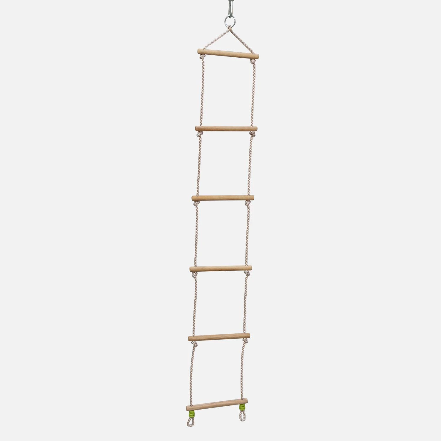 Aire De Jeux Balançoires, échelle En Corde – Image 3