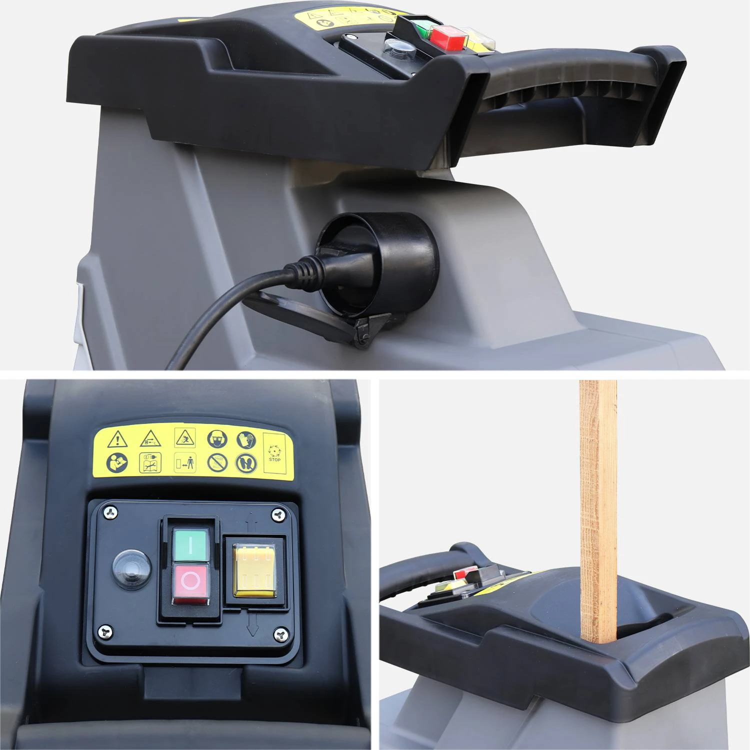 Broyeur De Branches Et Végétaux électrique 2800W – Image 3