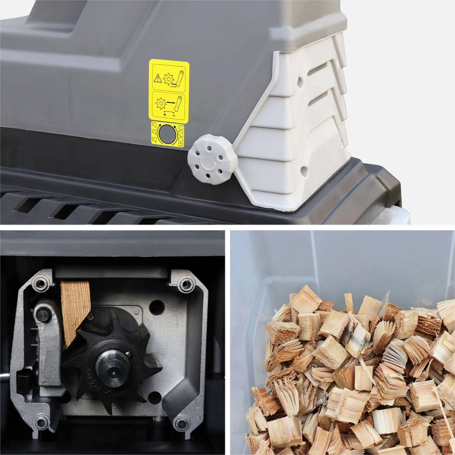 Broyeur De Branches Et Végétaux électrique 2800W – Image 4