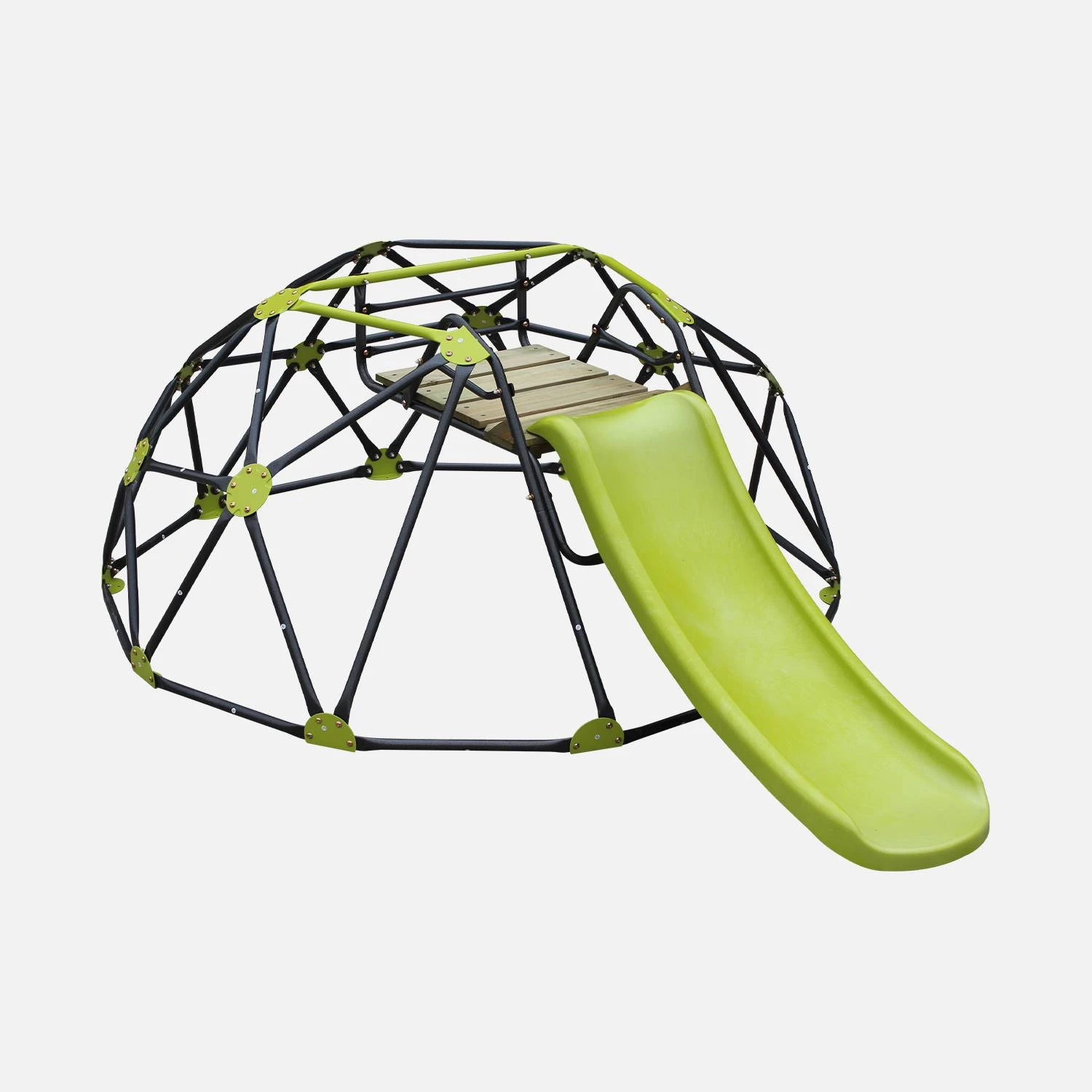 Dôme D'escalade Avec Toboggan