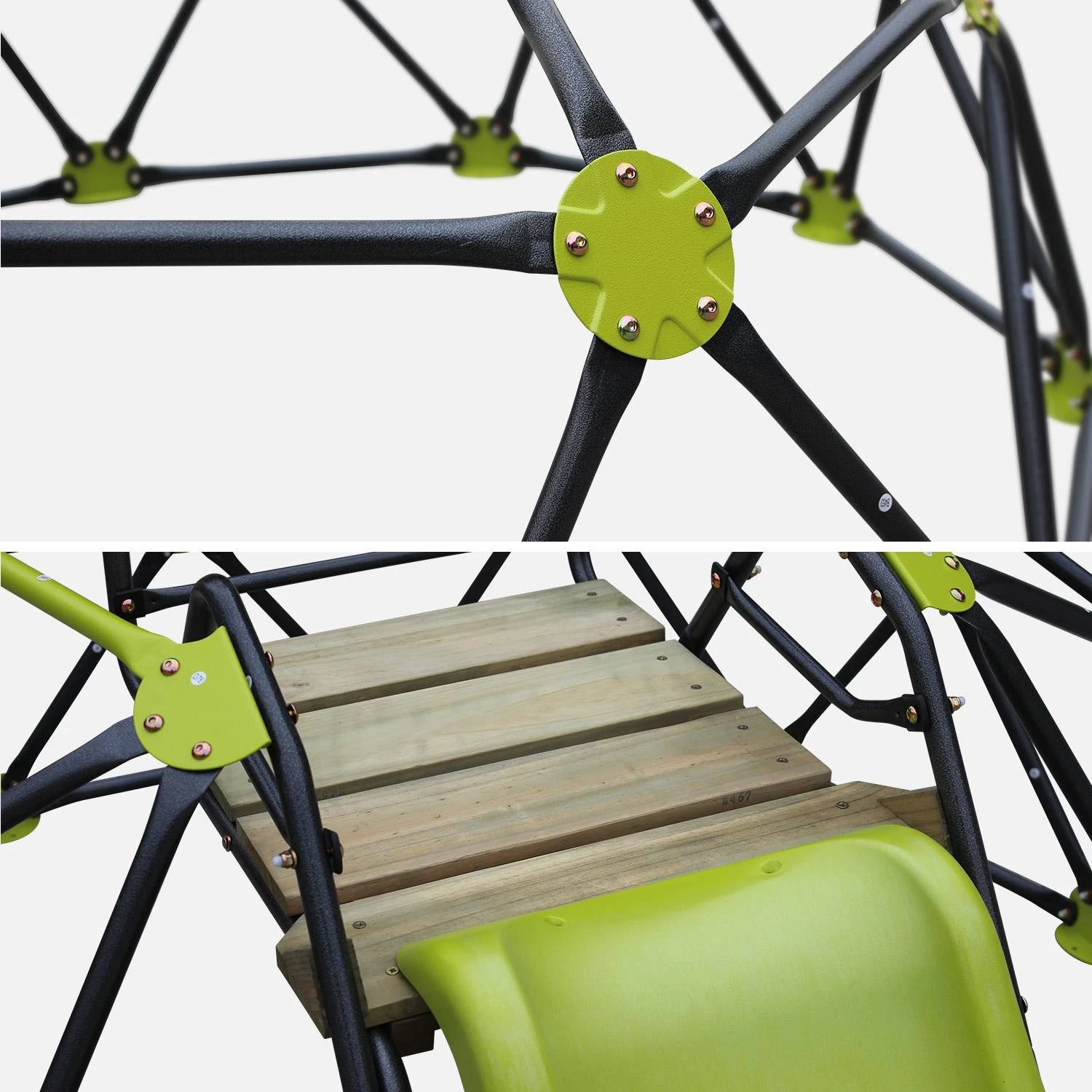 Dôme D'escalade Avec Toboggan – Image 4