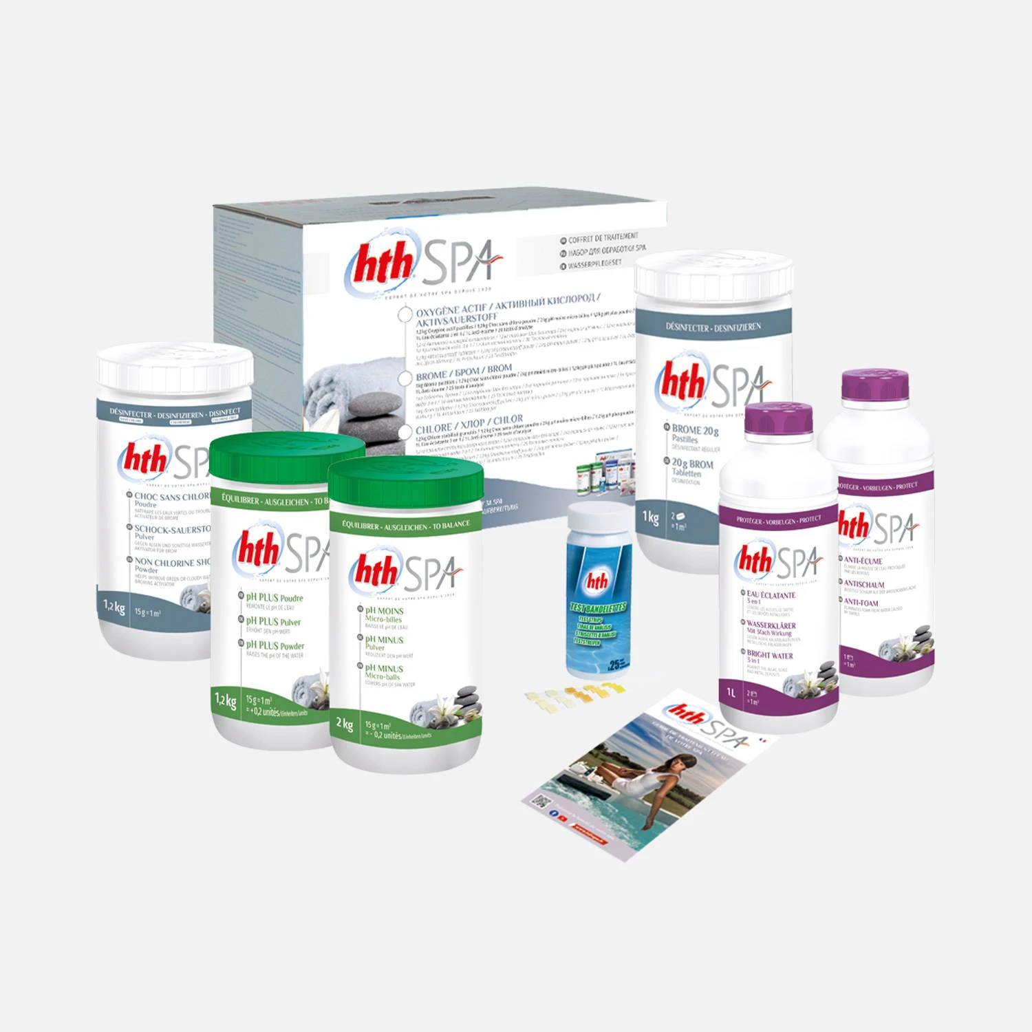 Kit Complet Traitement De L'eau Au Brome