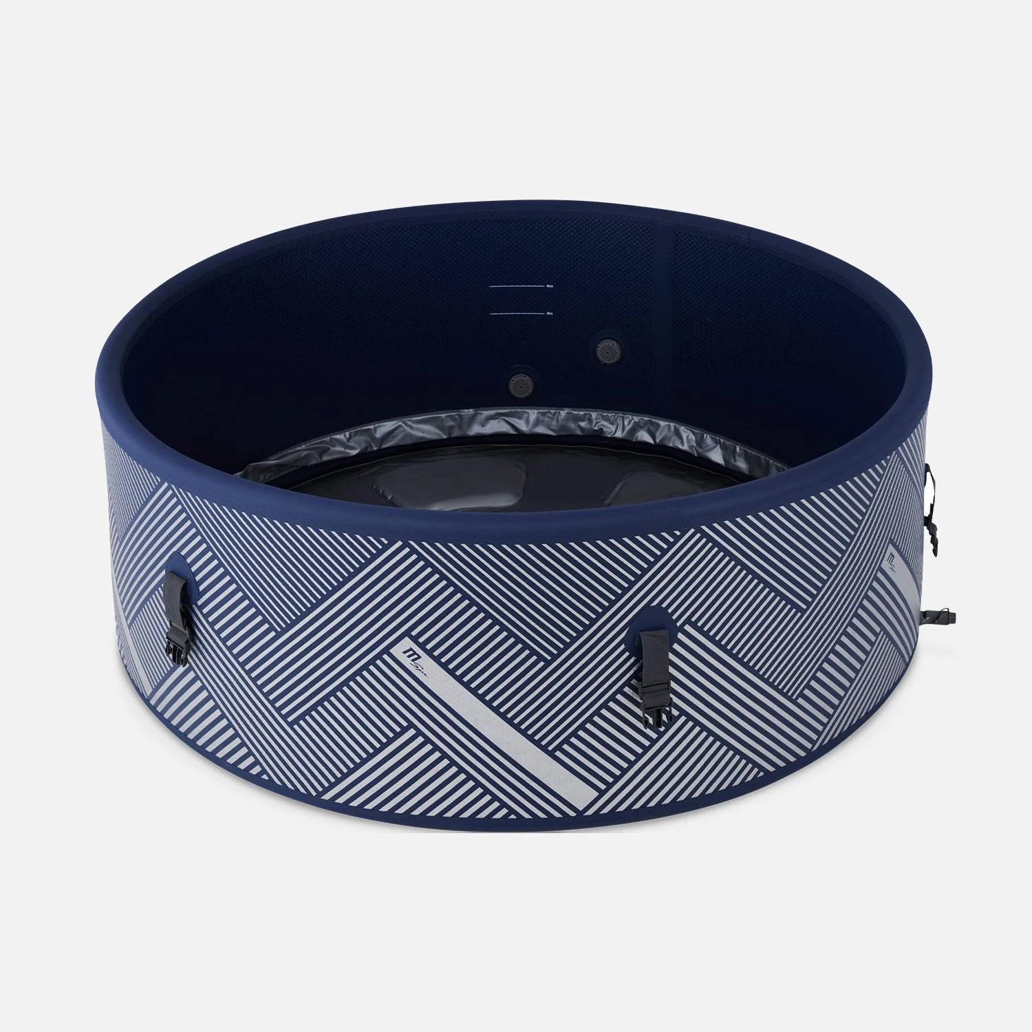 Spa Gonflable 6 Places Rond Massage Air-jets Wifi Ozonateur UVC Couvercle Tapis â Image 5