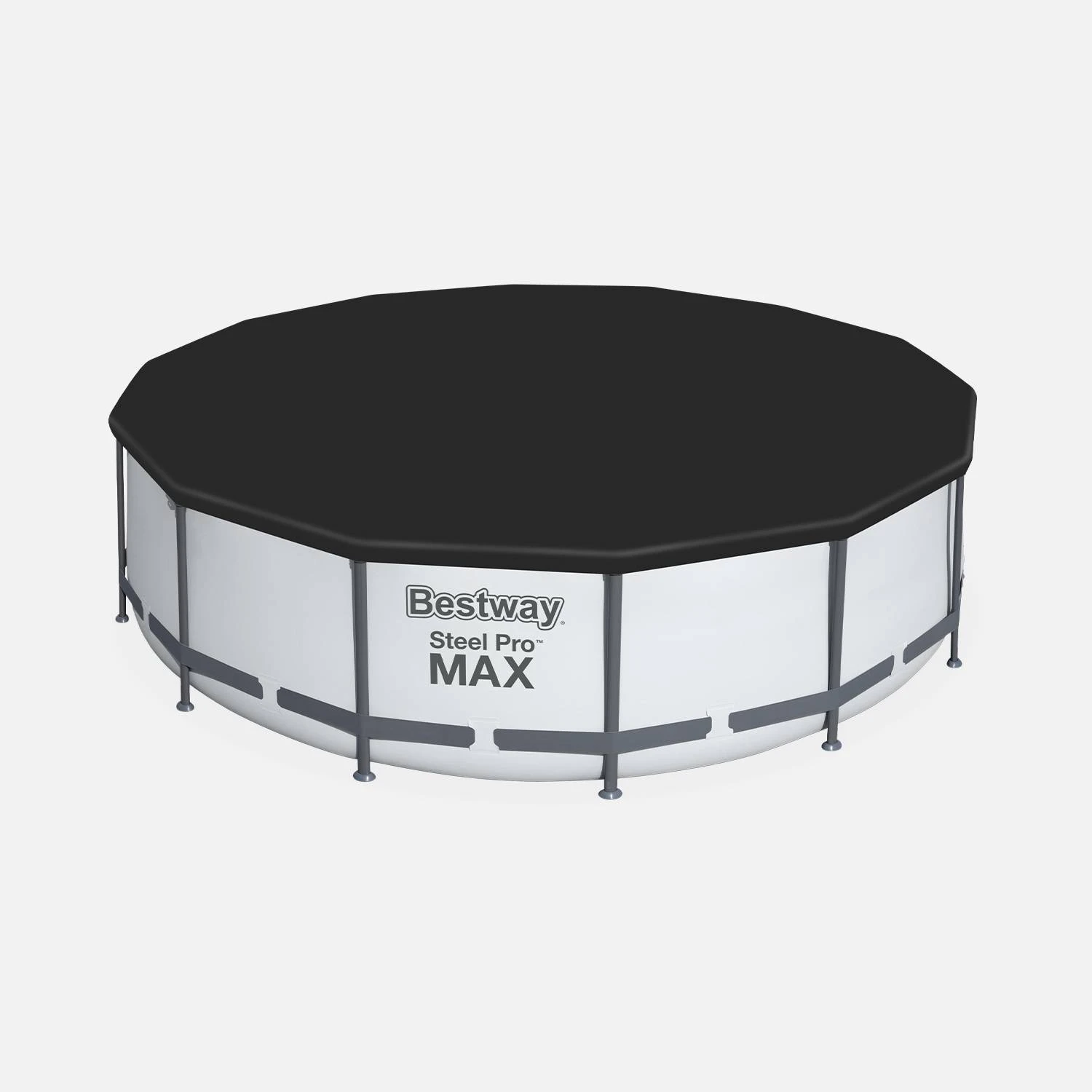 Piscine Hors Sol Tubulaire Ronde Avec Bâche, échelle, Pompe Et Filtre ∅4,3m – Image 2