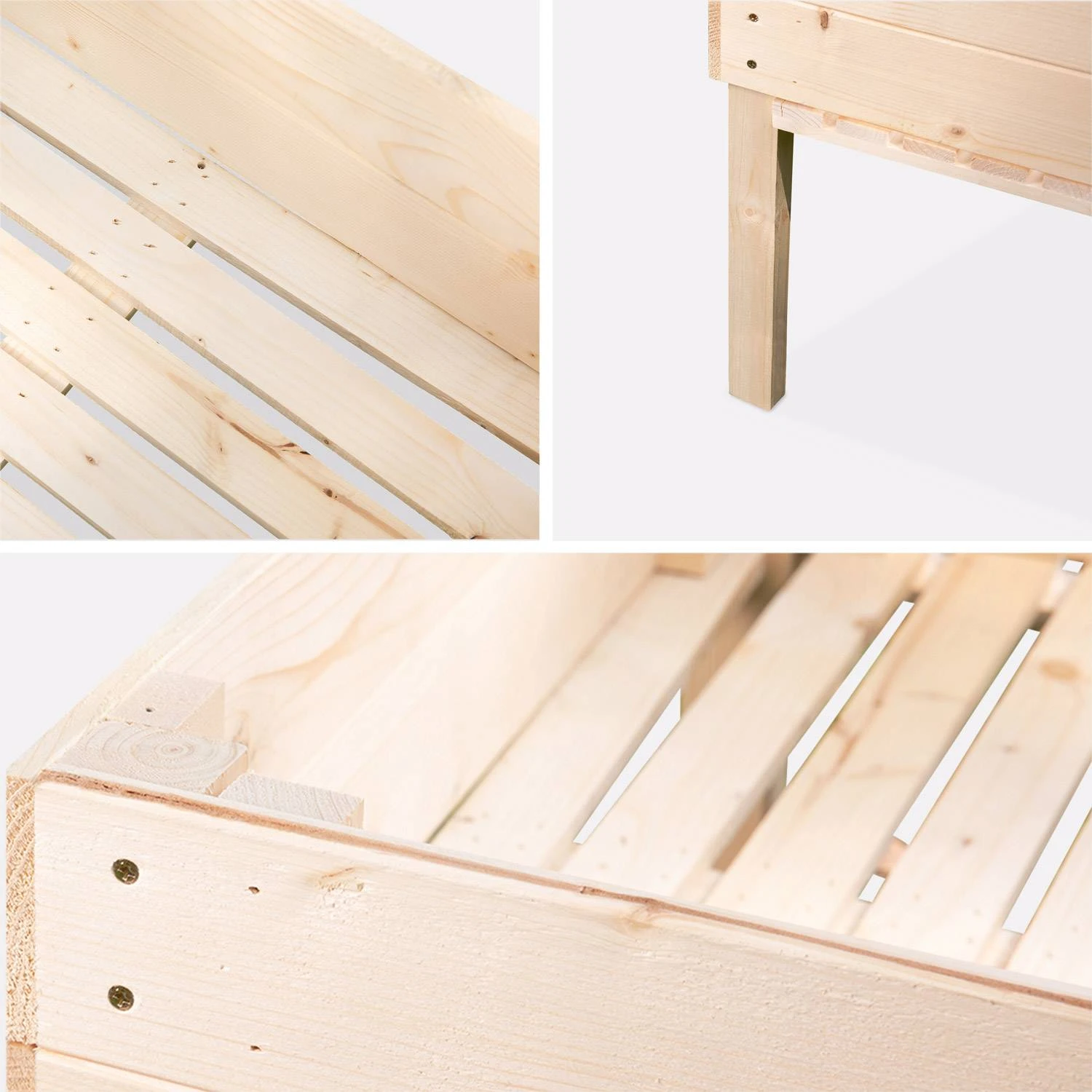 Carré Potager Pour Enfants En Bois Sur Pieds – Image 8