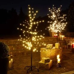 Arbre Lumineux De 180 Cm, 200 Leds Intérieur/extérieur