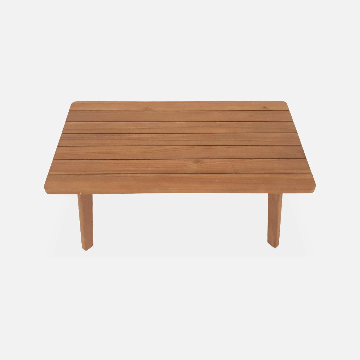 Salon De Jardin Bois Et Cannage 4 Places â Image 7