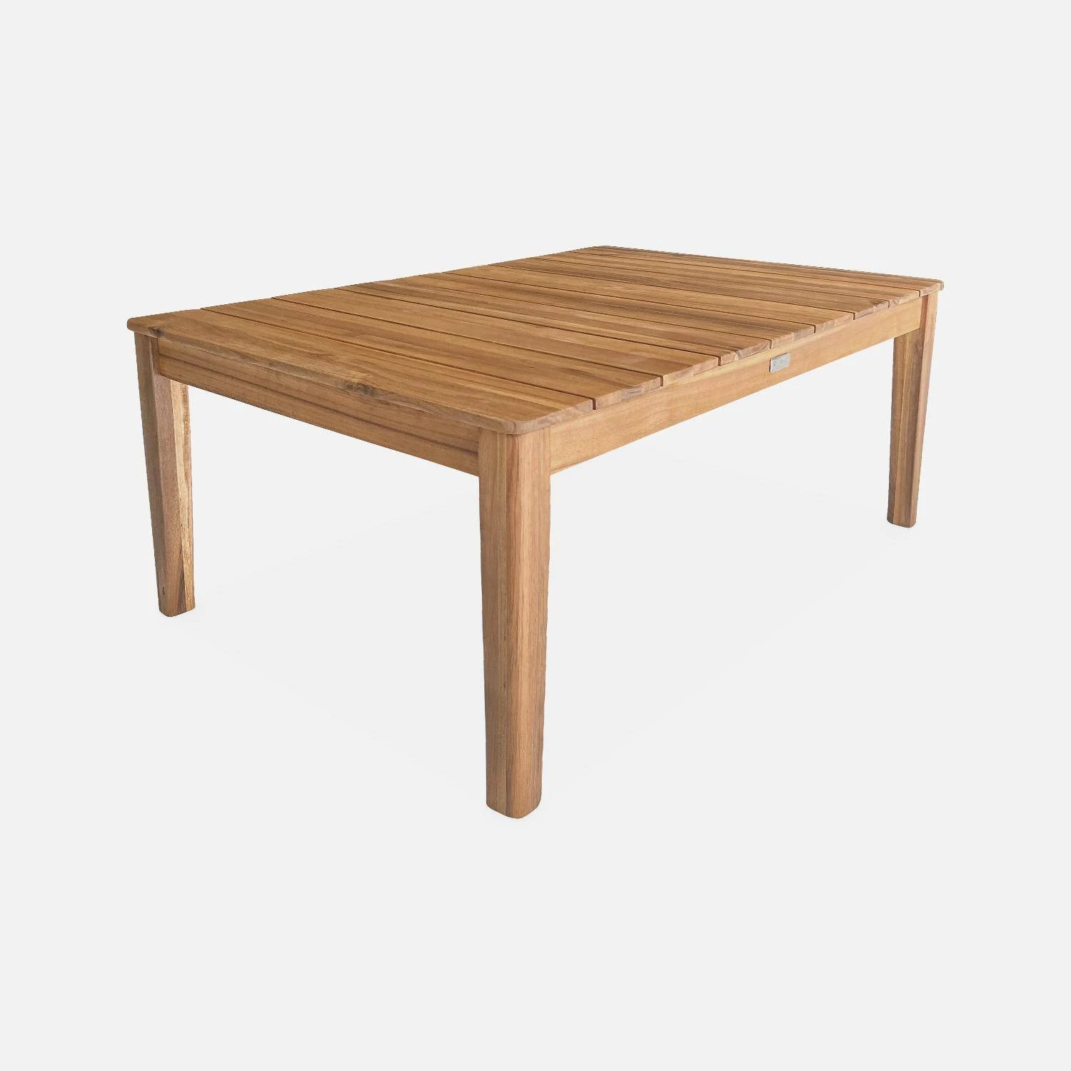 Salon De Jardin Cannage Et Bois 4 Places, Beige Couleur : Teck â Image 7