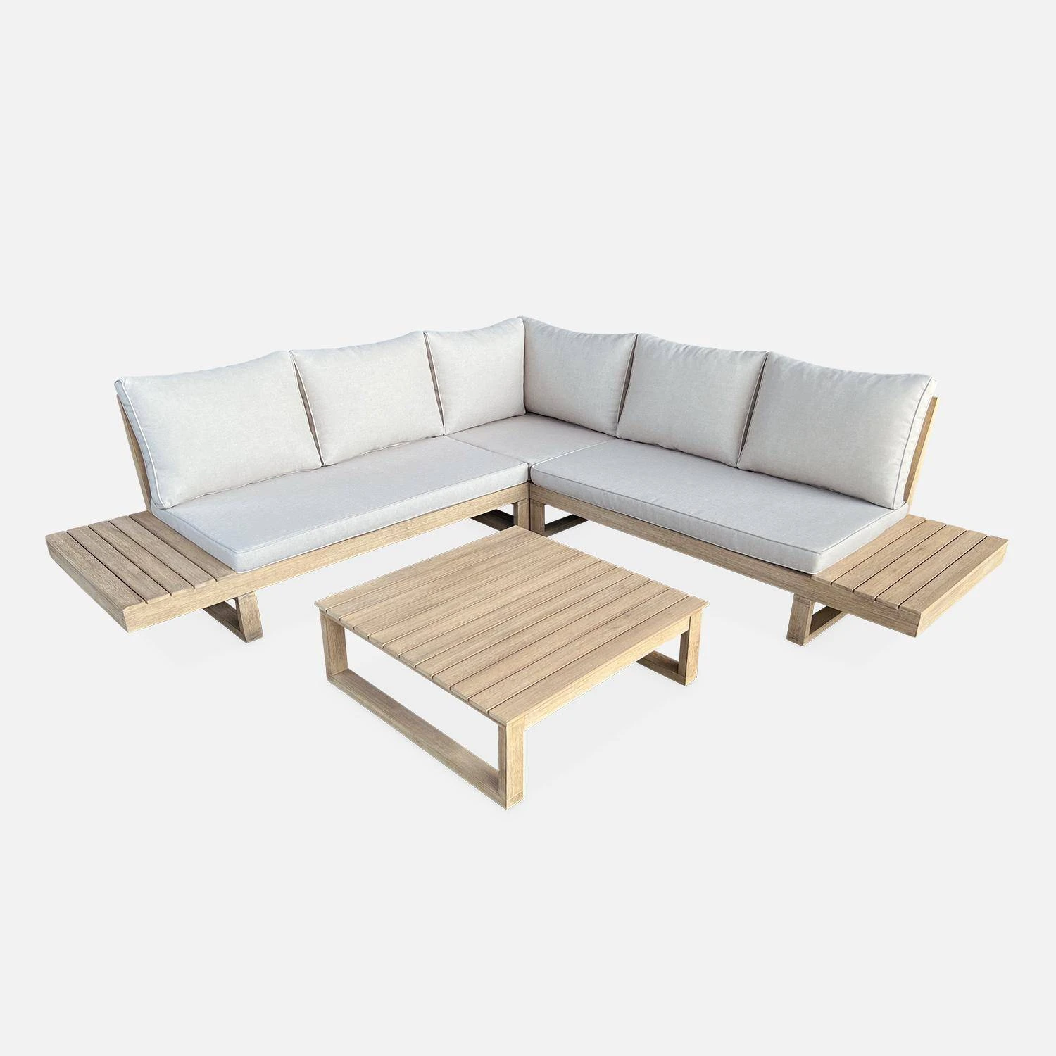 Salon De Jardin En Bois D'acacia