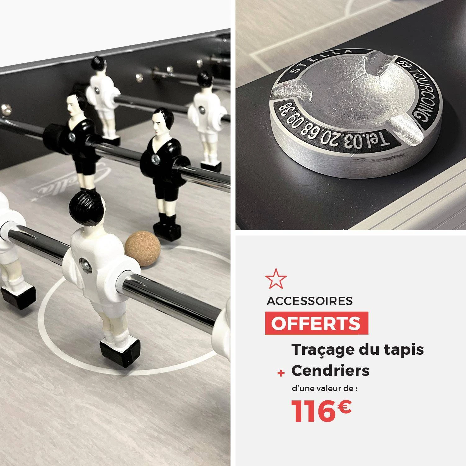 Authentique Baby-foot D'intérieur, Fabriqué En France – Image 3