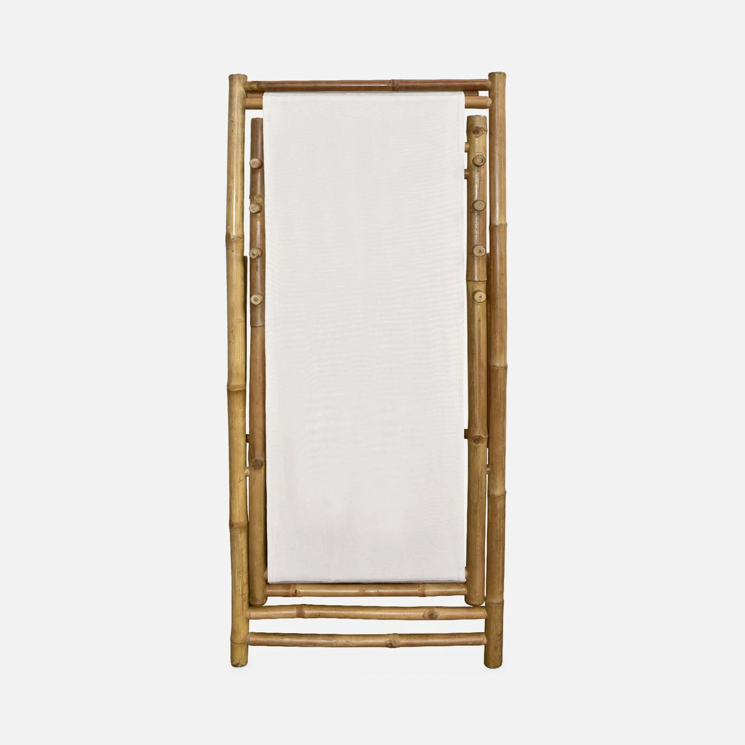 Chilienne Bambou , Toile Naturelle Pliable, Multi Positions â Image 6