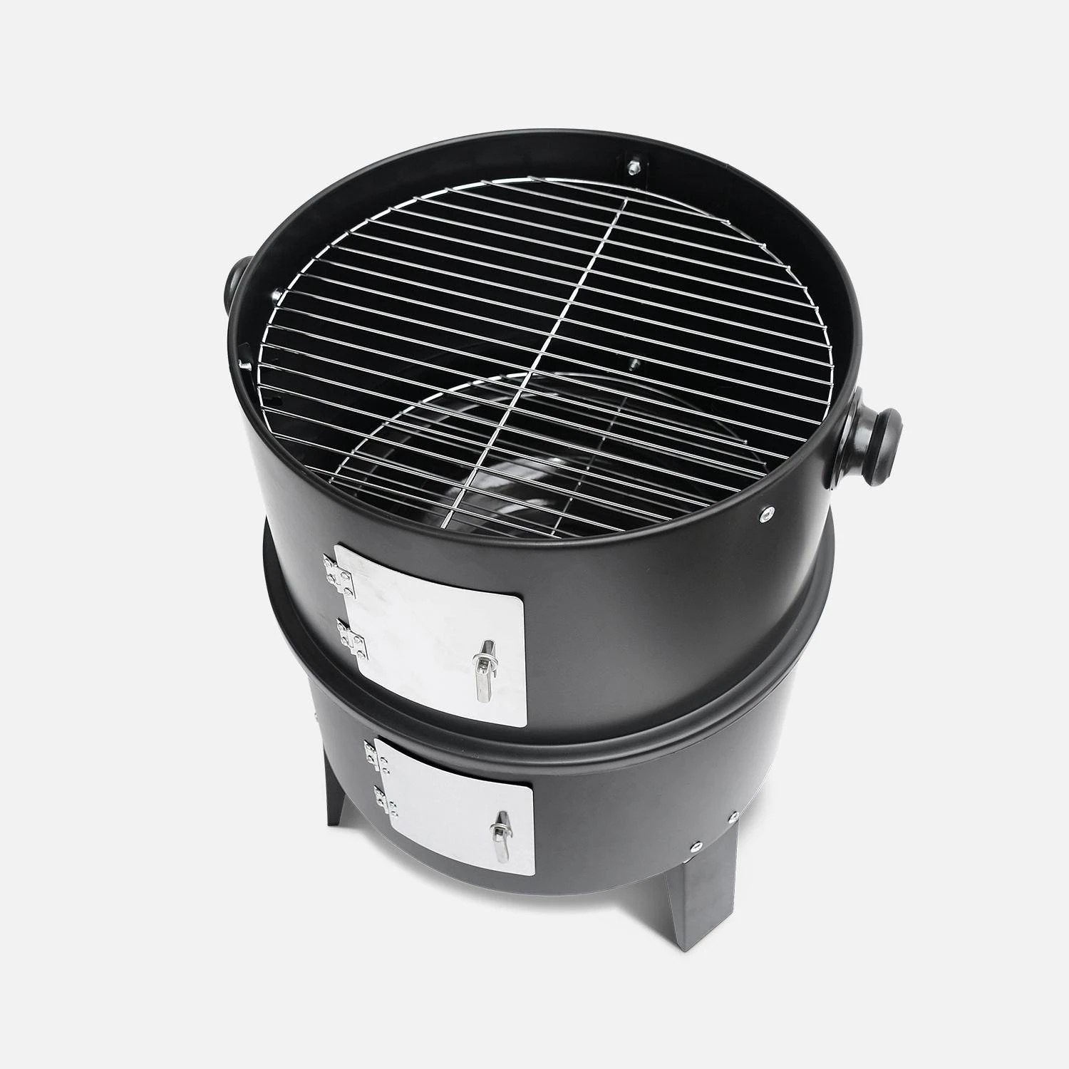 Barbecue Fumoir Charbon De Bois Ø38cm – Image 5