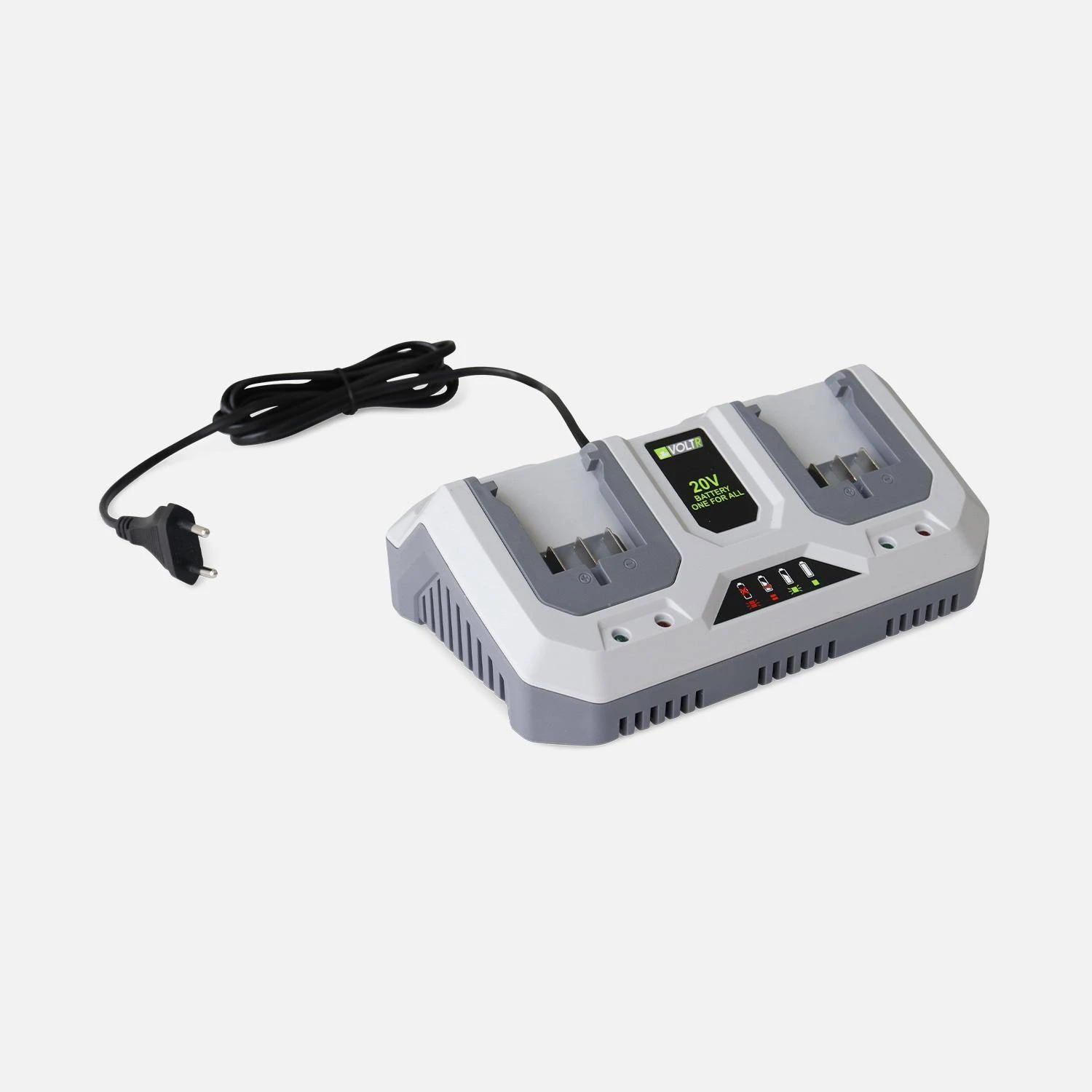 Double Chargeur Rapide Pour Batterie 20V, Sans Fil VOLTR