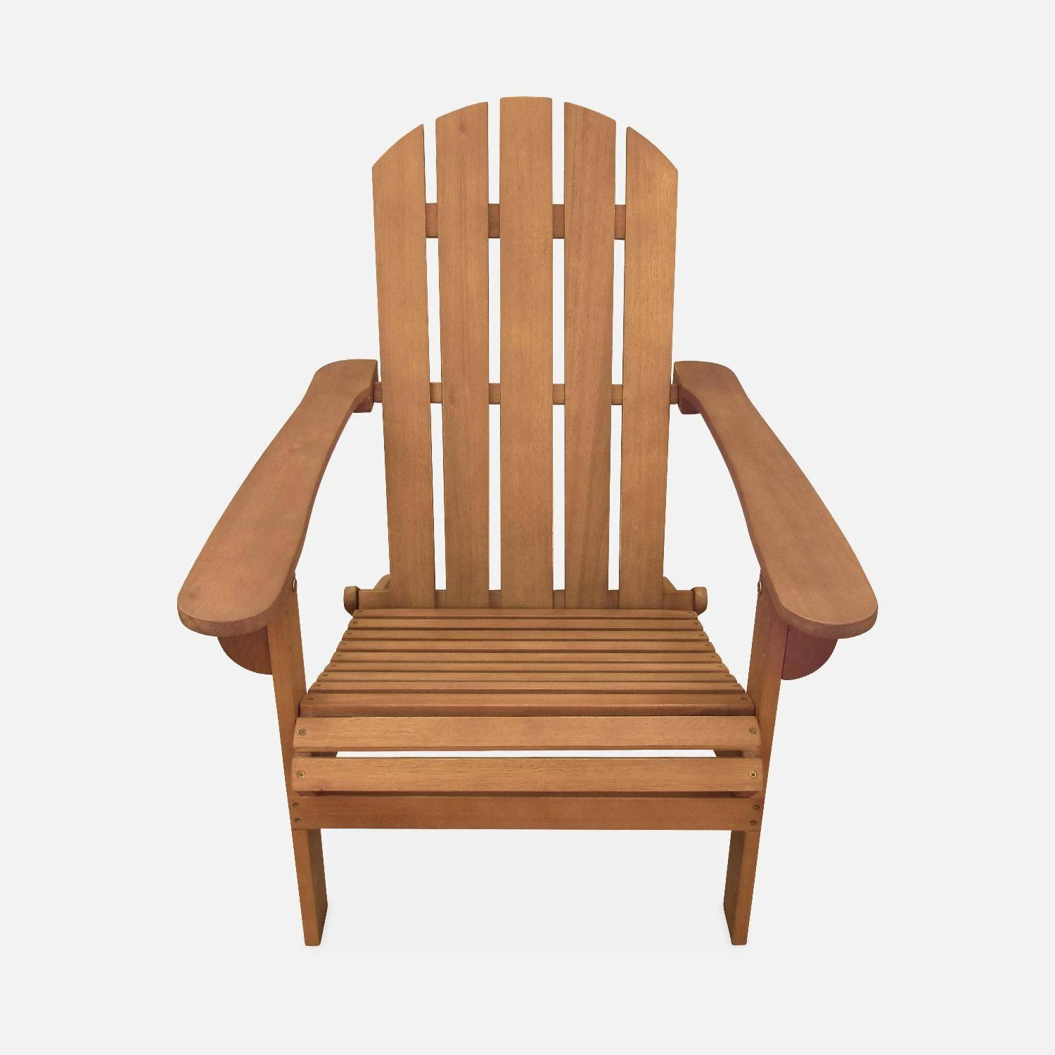 Fauteuil De Jardin Bois (lot De 2) â Image 3