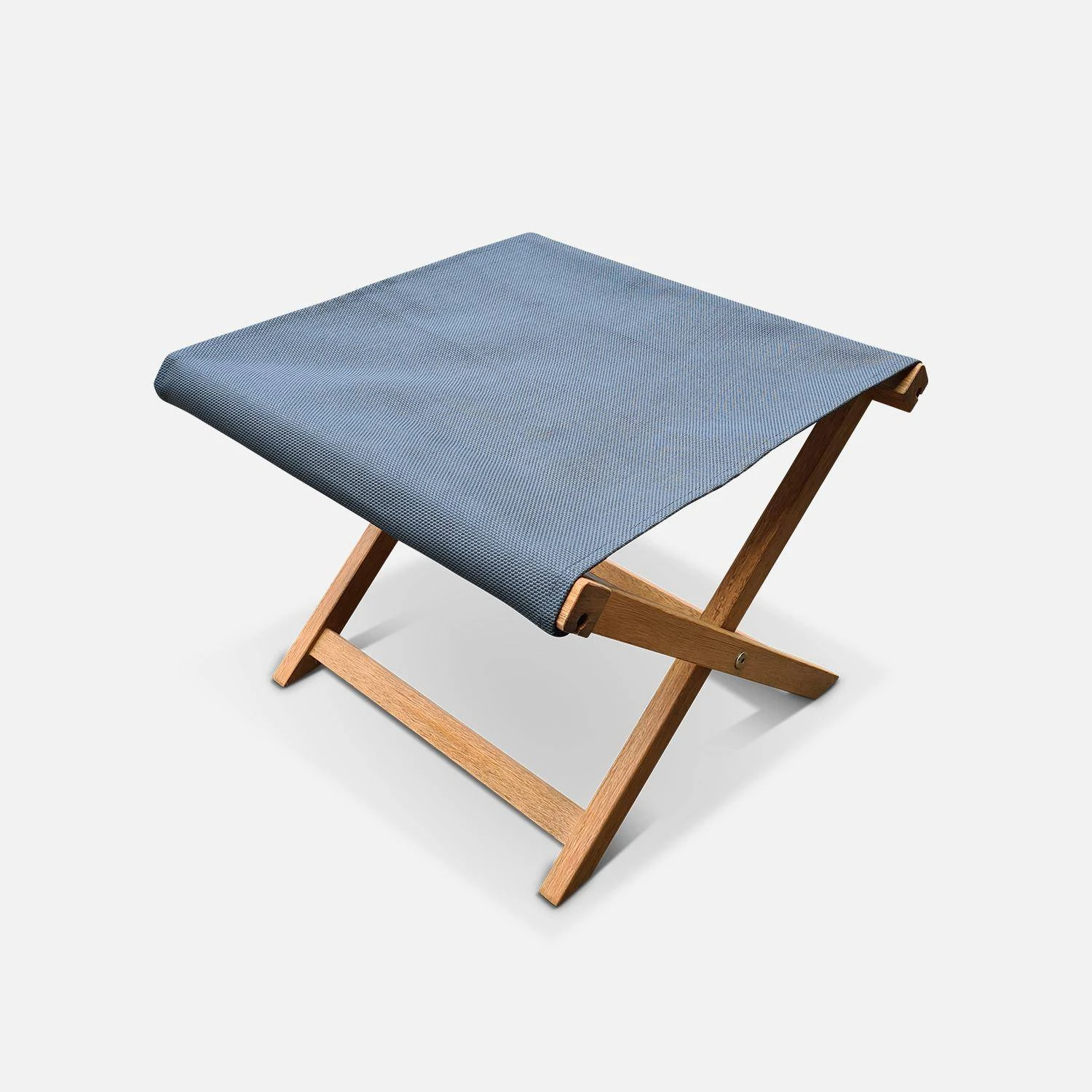 Bain De Soleil Et Repose-pieds Bois Eucalyptus Multi Positions (lot De 2) â Image 7