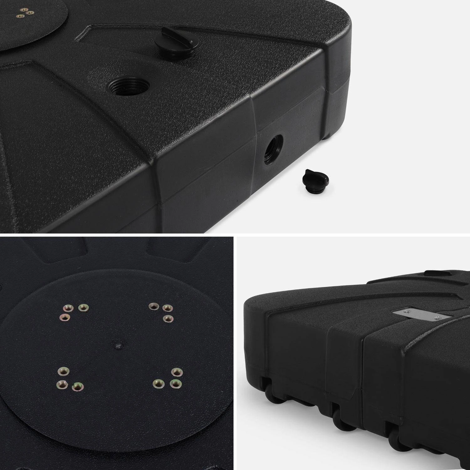 Pied Remplissable Parasol Déporté, 100L – Image 3