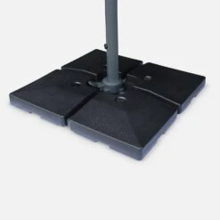 Dalle Ă Lester Pour Parasol 51x51cm (lot De 4)