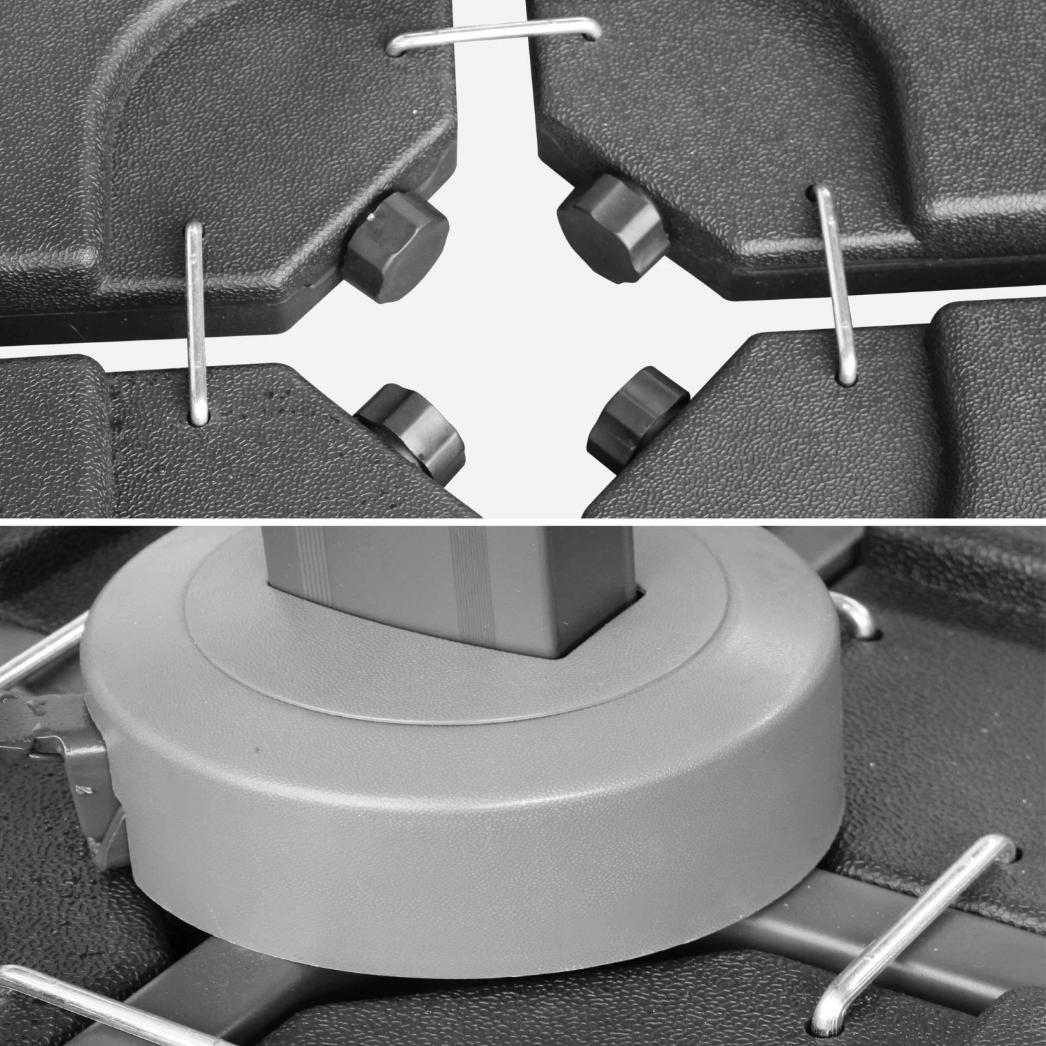 Dalles à Lester Pour Parasol 50x50cm (lot De 4) – Image 4