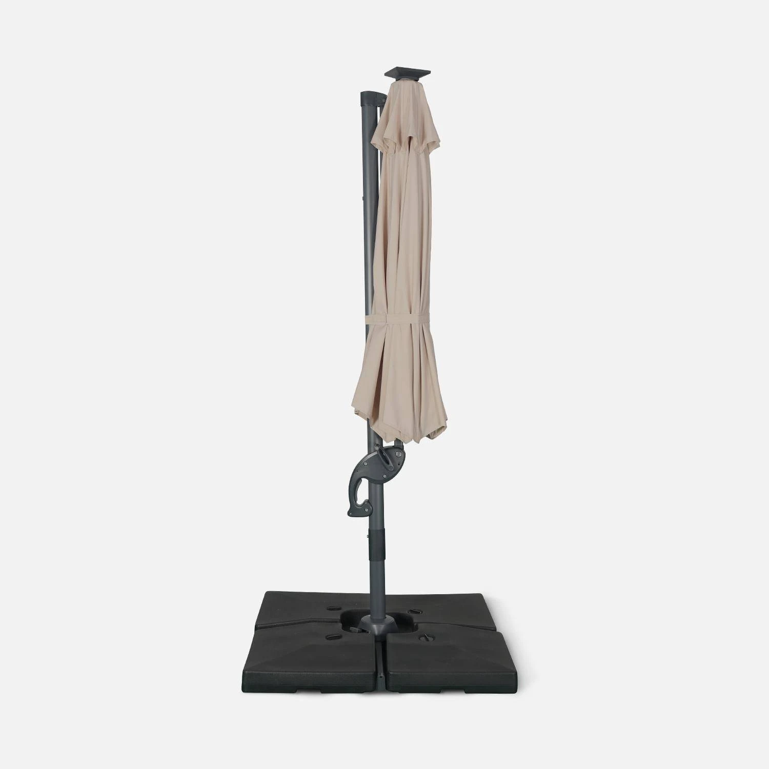 Parasol LED Déporté Rond 3m – Image 6