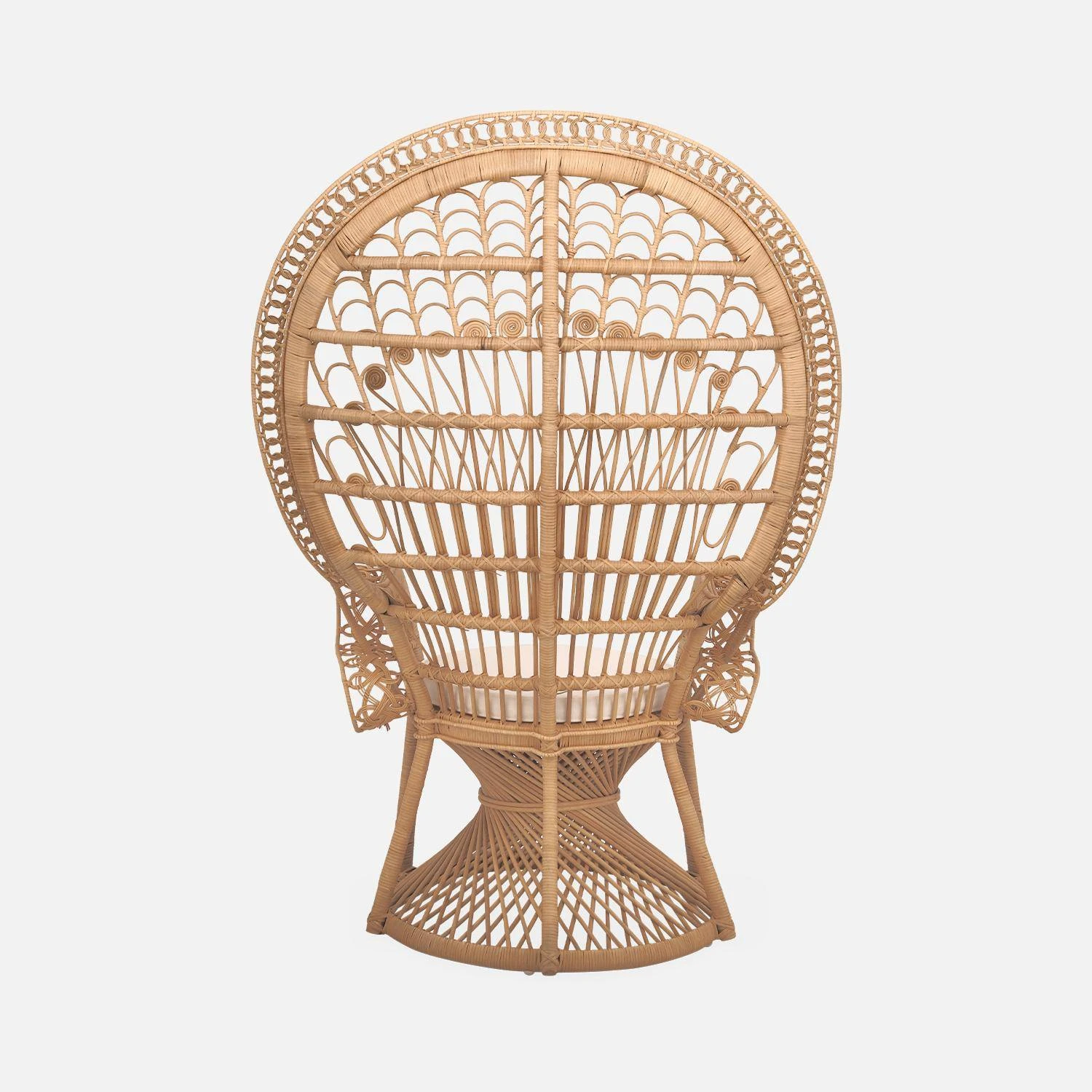 Fauteuil Vintage En Rotin â Image 5