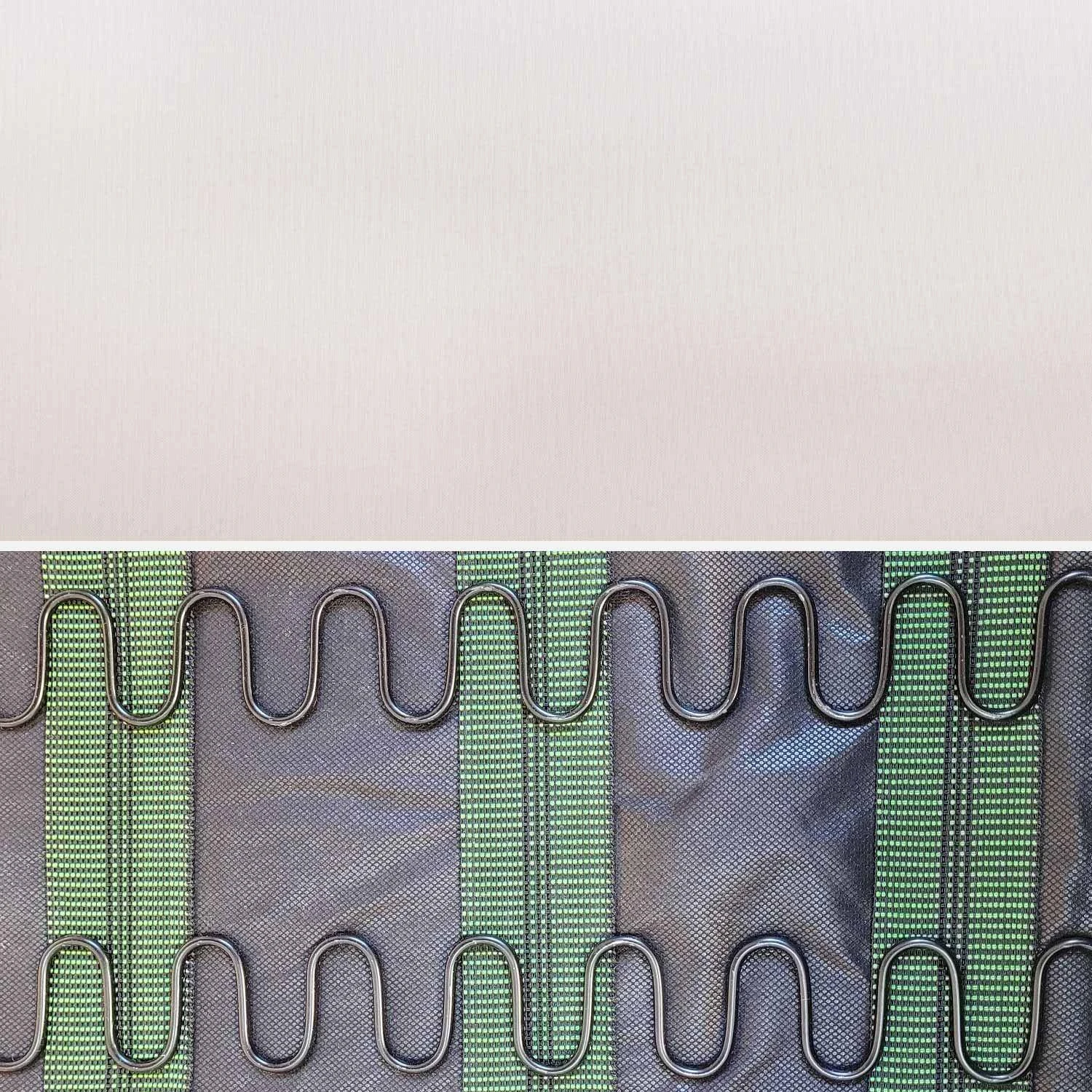 Fauteuil Scandinave Bois Et Tissu Couleur : Crème – Image 6