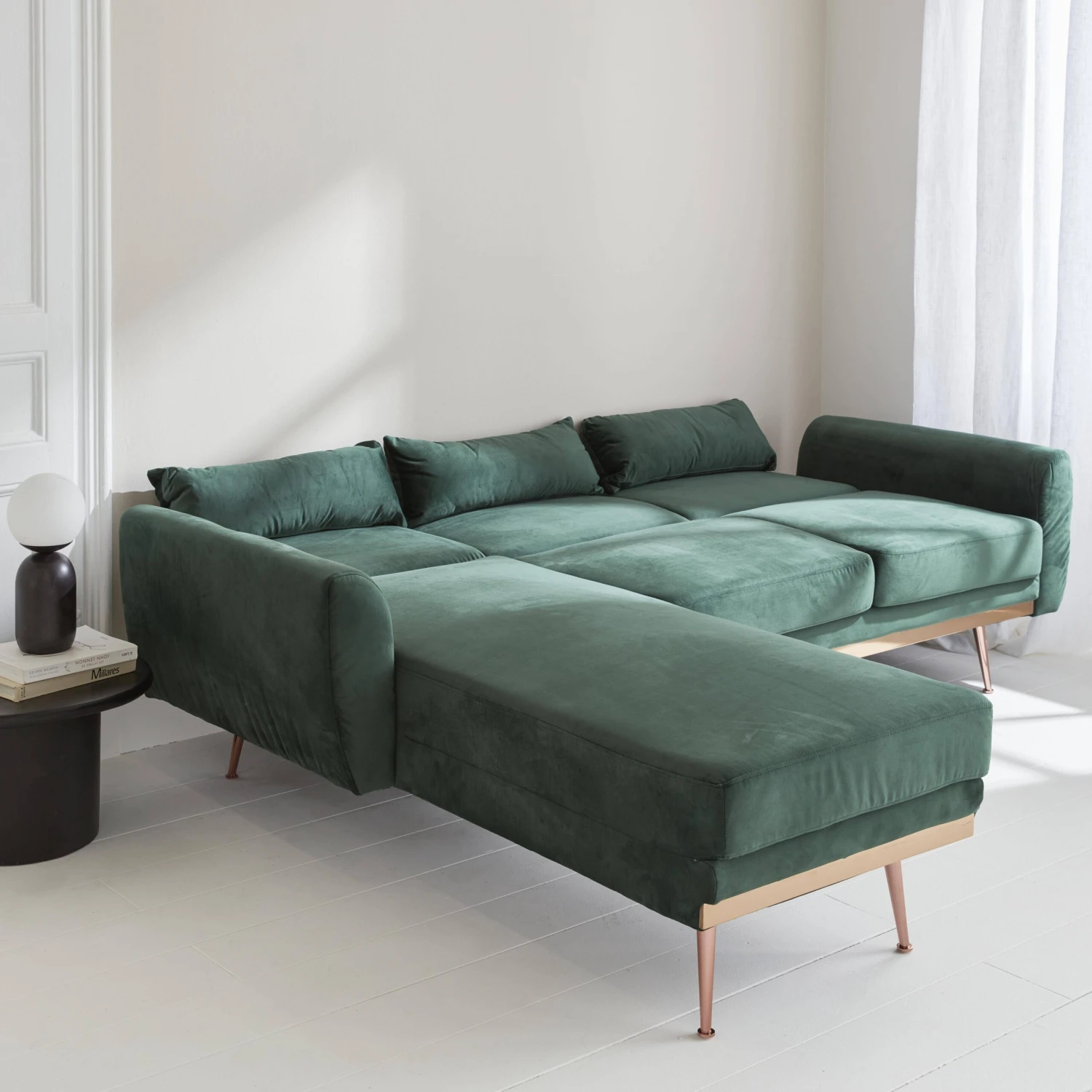 Canapé D'angle Convertible Réversible 3 Places – Image 2