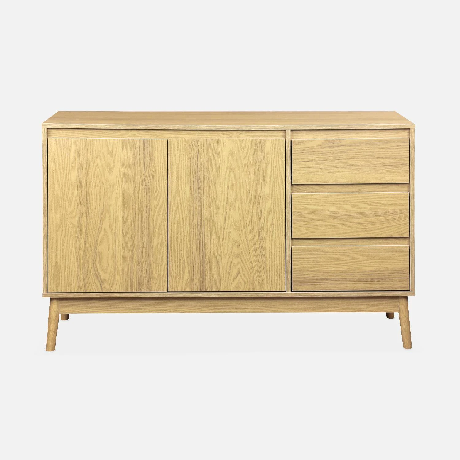 Buffet Effet Bois 2 Portes 120 Cm â Image 4