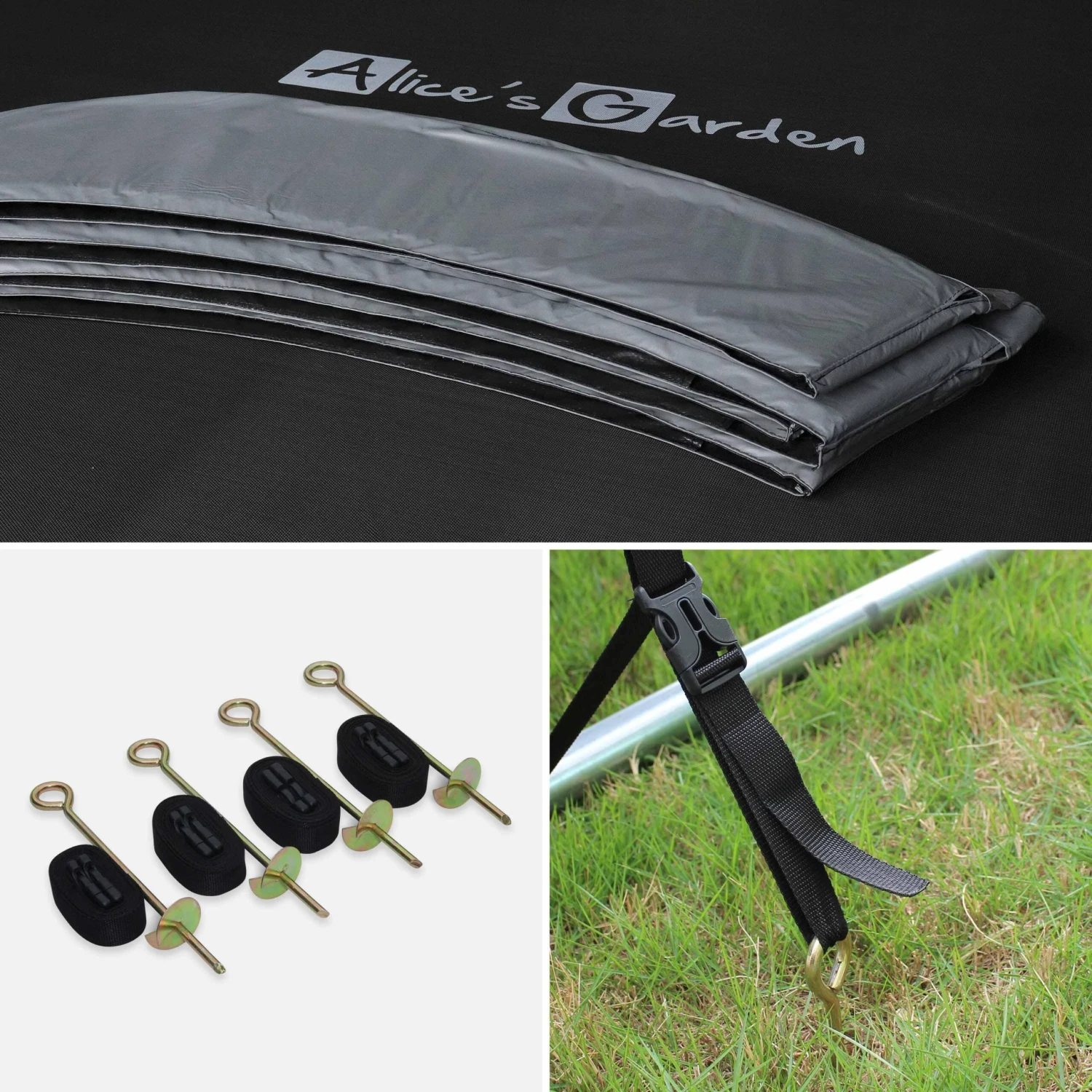 Trampoline 430cm Filet Intérieur Avec Pack D'accessoires – Image 6