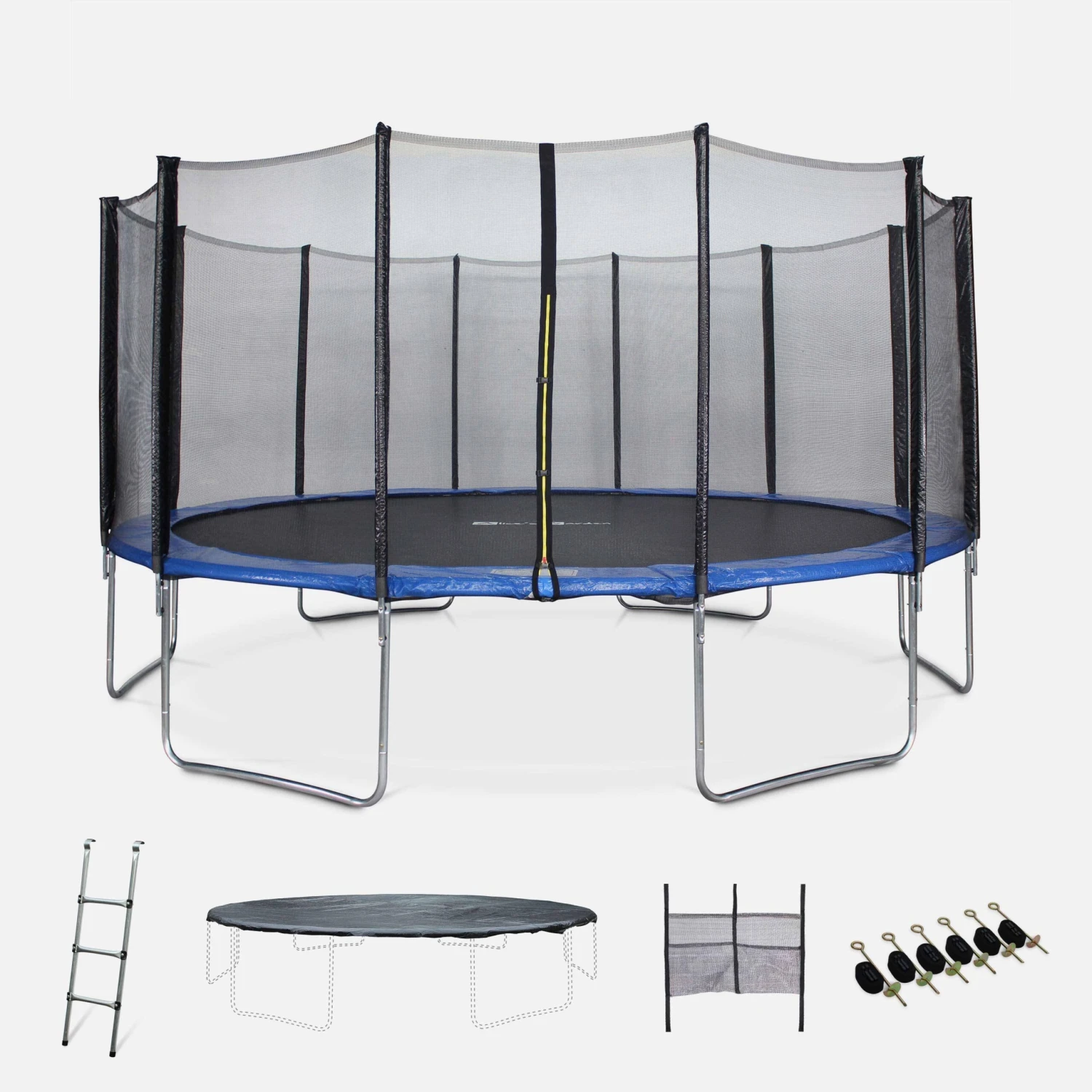 Trampoline 490cm Avec Pack D'accessoires