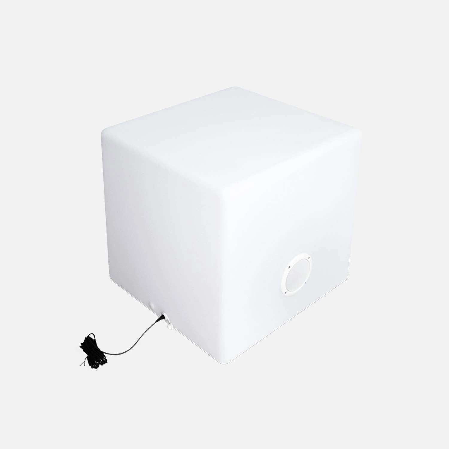 Cube Lumineux LED Avec Batterie Et Enceinte Bluetooth Intérieur/extérieur – Image 3