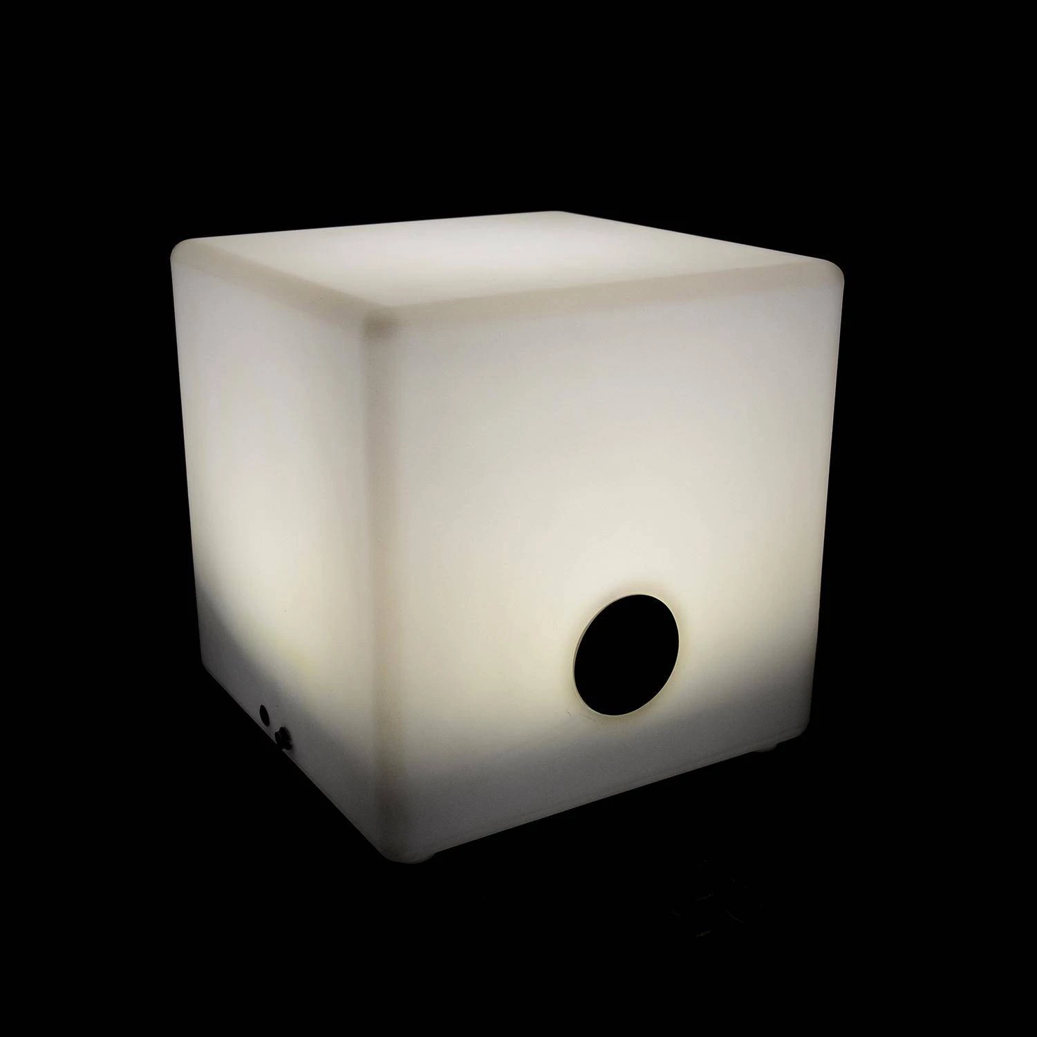 Cube Lumineux LED Avec Batterie Et Enceinte Bluetooth Intérieur/extérieur – Image 4