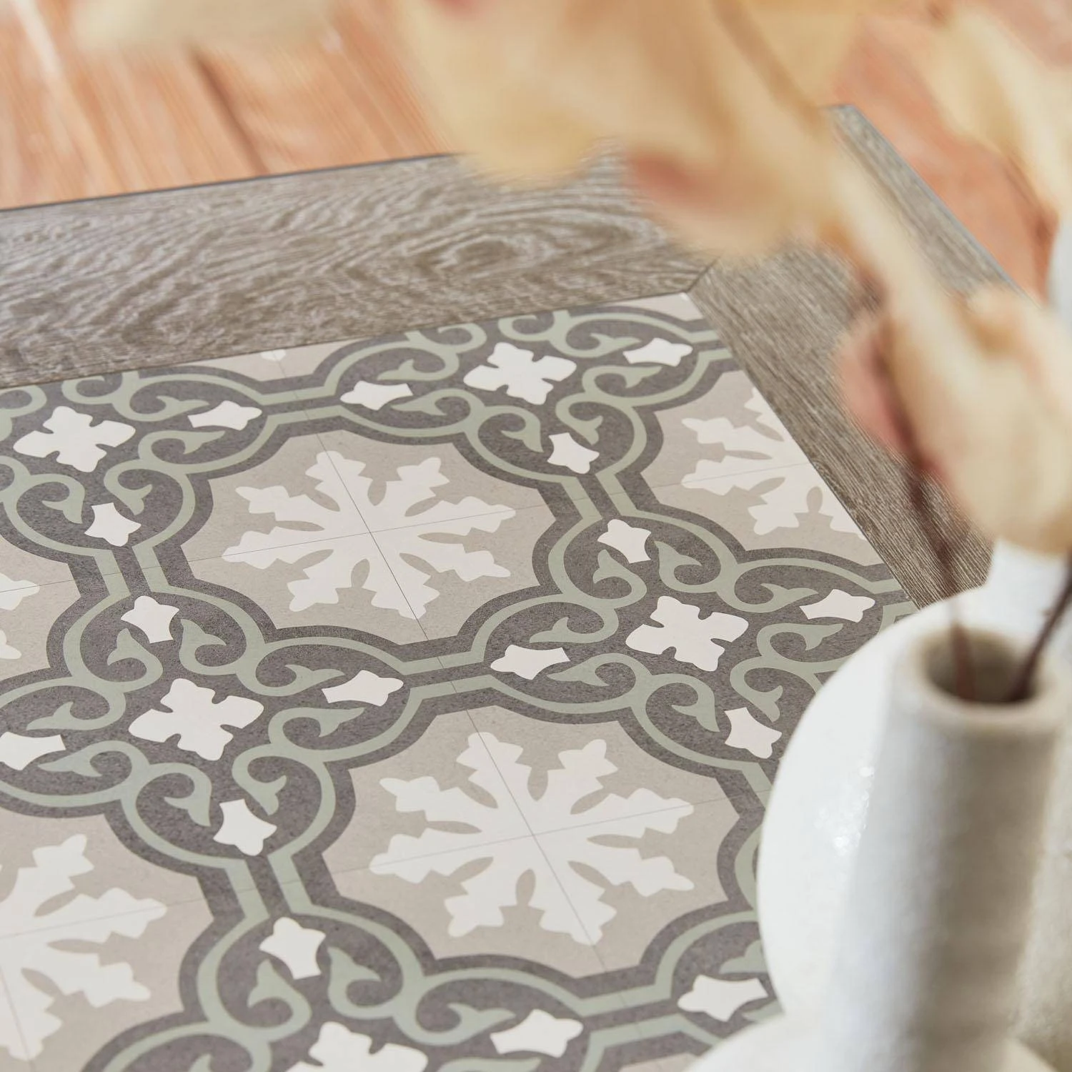 Table De Jardin Métal Et Céramique 6 Places – Image 2