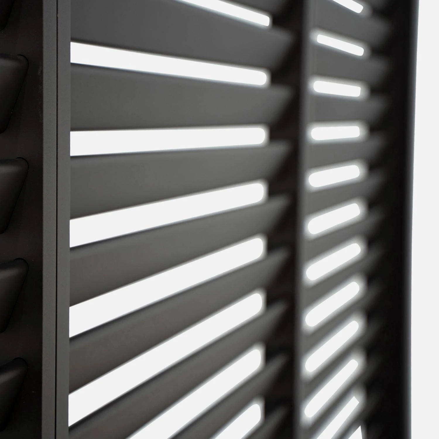 Pergola Bioclimatique Aluminium 3x4 Et Lot De 3 Persiennes 130cm â Image 3