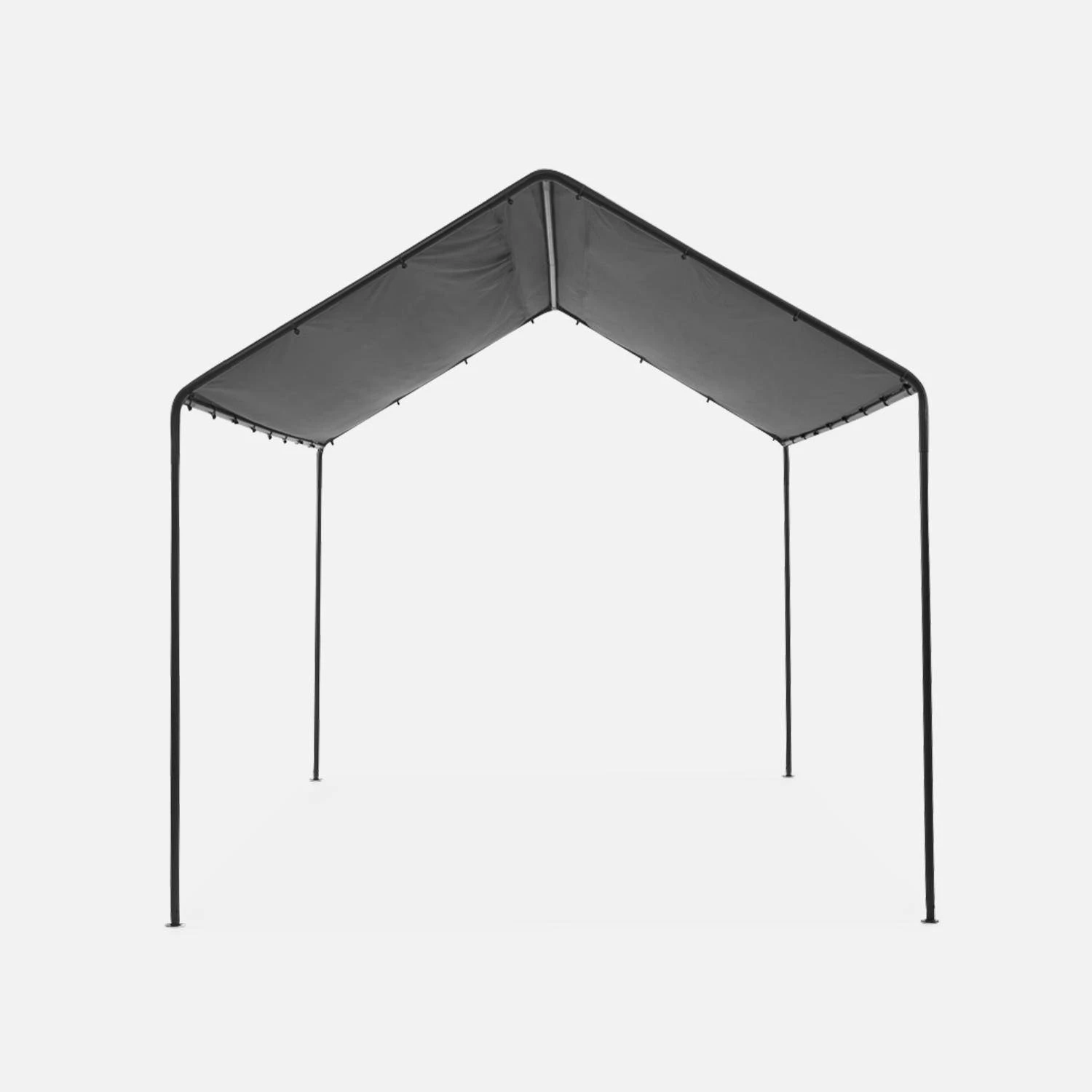 Tonnelle 3x4m Avec Toiture Couleur : Anthracite – Image 3