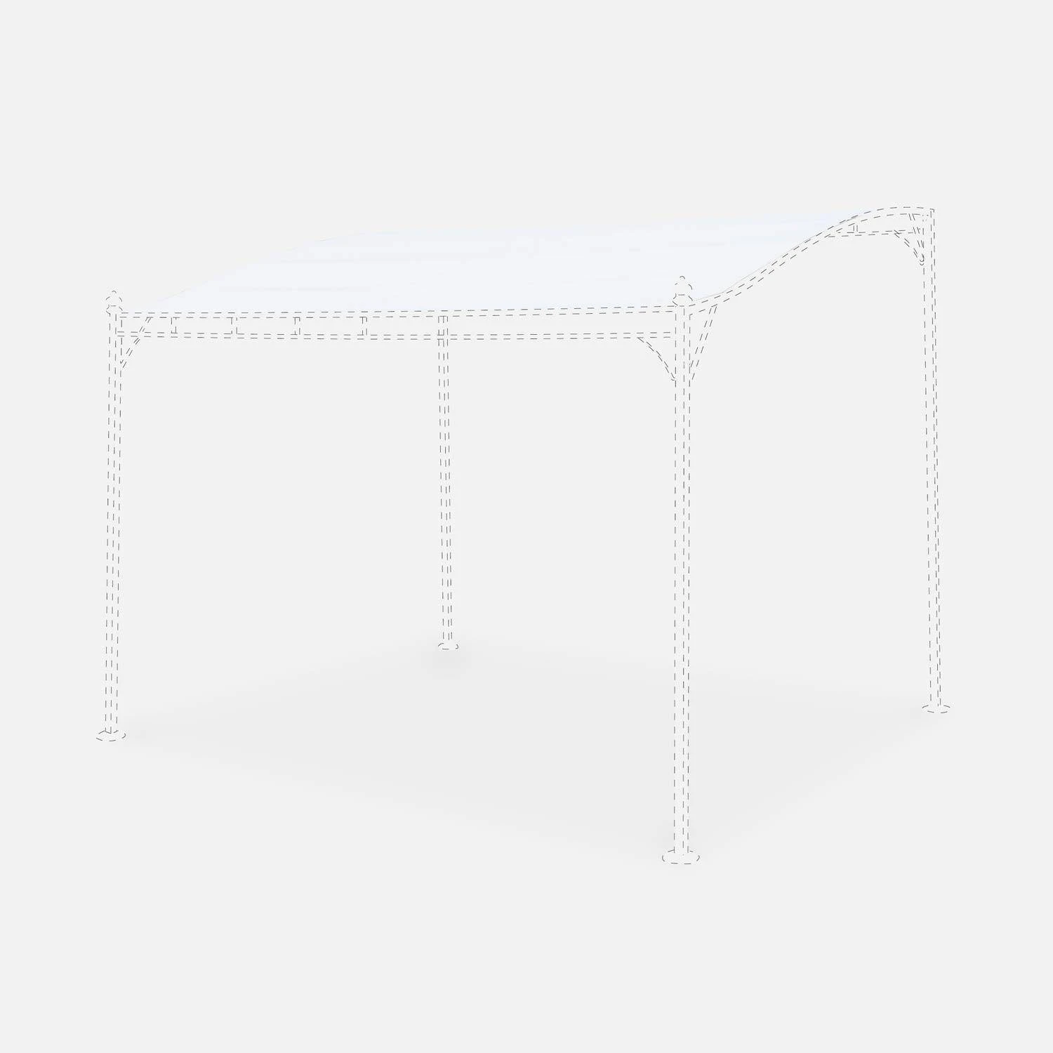 Toile De Toit Pour Pergola 3x2,5m Brestum Couleur : Ecru