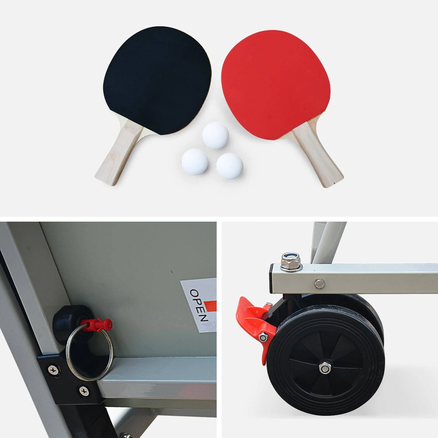 Table Ping Pong Outdoor Premium Avec Accessoires â Image 5