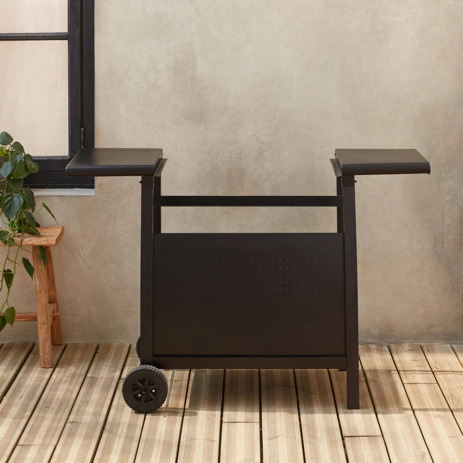 Desserte Plancha 3 Brûleurs