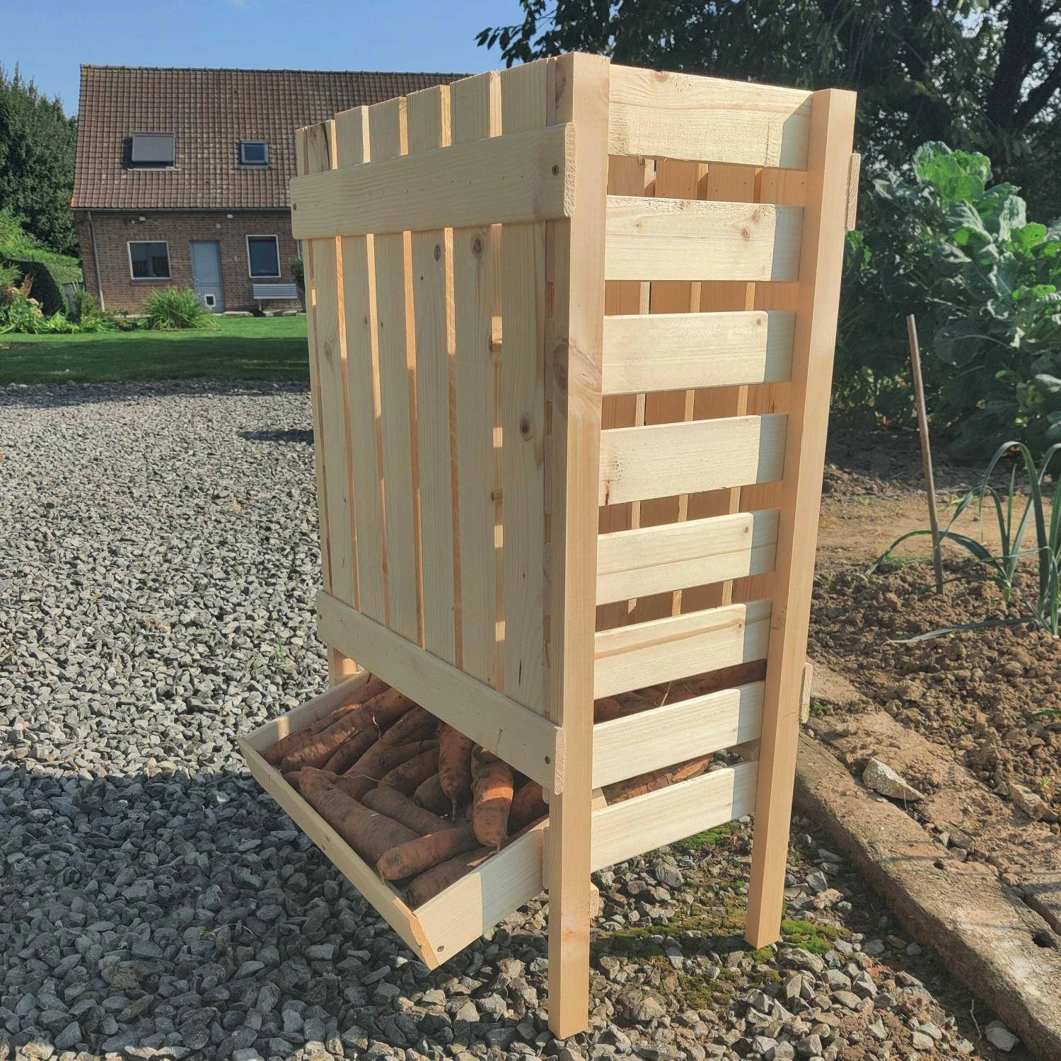 Meuble Rangement Légumes En Bois – Image 2