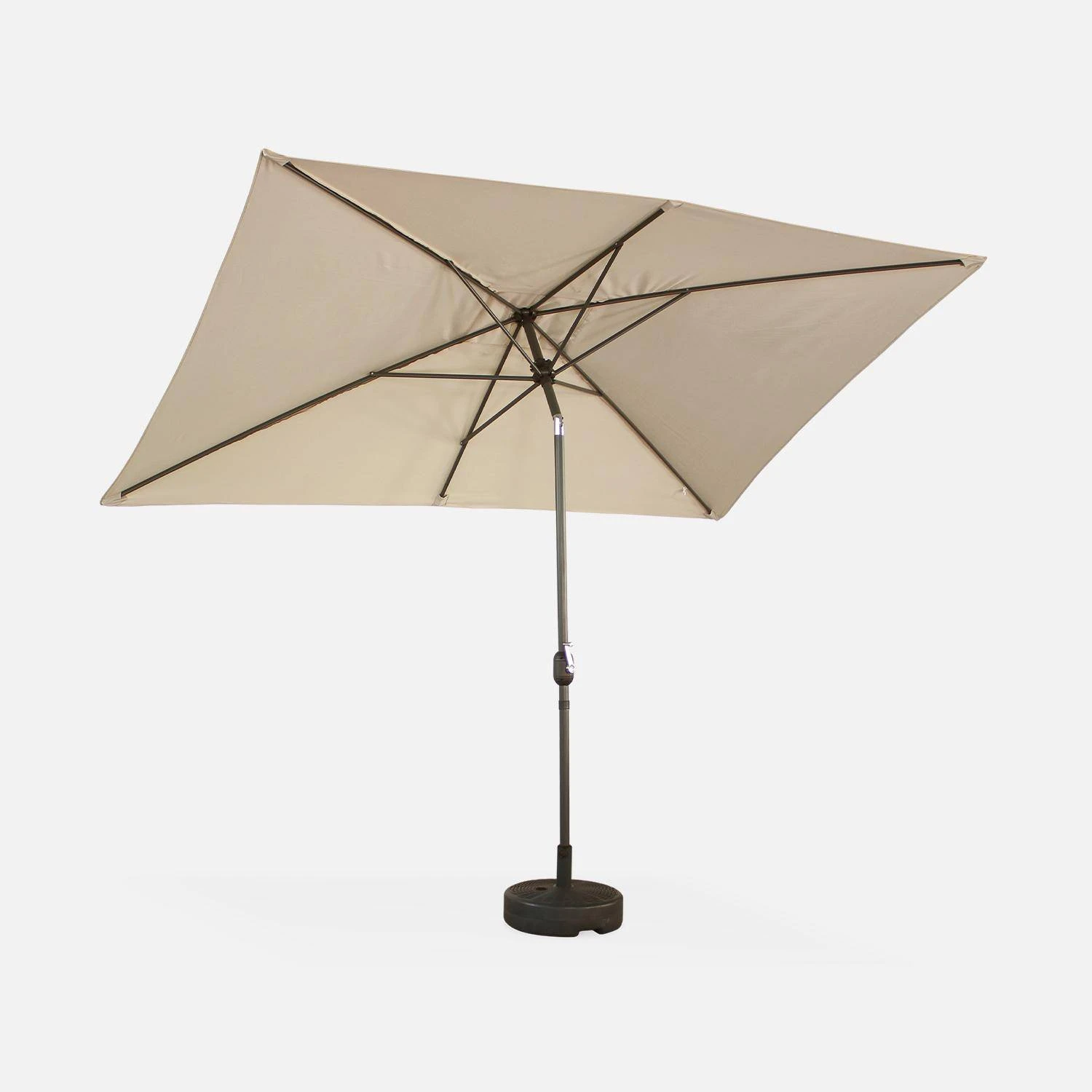 Parasol Rectangulaire 2x3m Couleur : Sable â Image 3