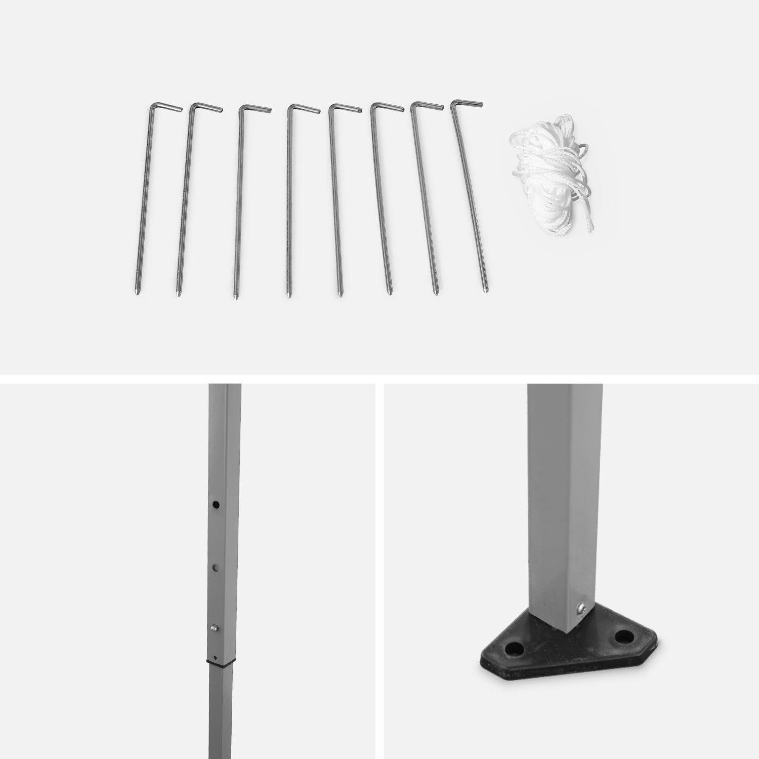 Tonnelle Pliante 3x3 M â Image 4