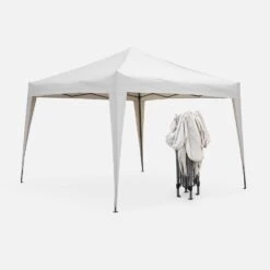Tonnelle Pliante 3x3m Couleur : Sable