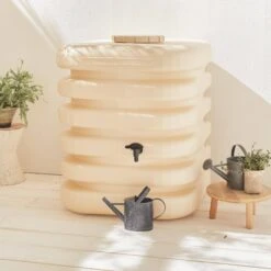 Récupérateur D'eau Cubique 1000L Couleur : Beige