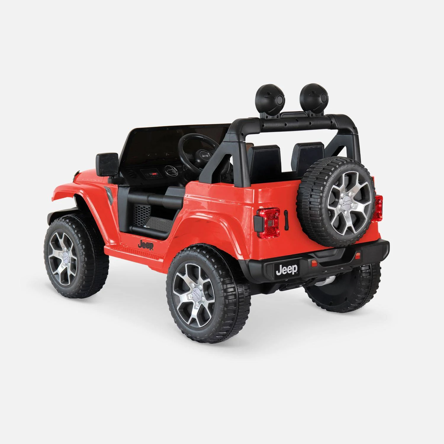 Voiture électrique Enfant JEEP 12V, 1 Place Couleur : Rouge – Image 2