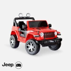 Voiture électrique Enfant JEEP 12V, 1 Place Couleur : Rouge
