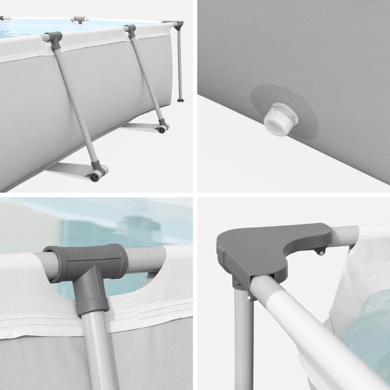 Piscine Tubulaire 3x2m Avec Accessoires â Image 3